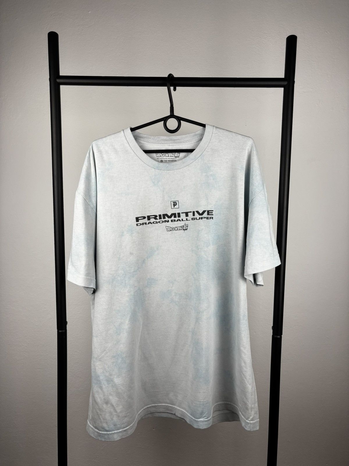 Primitive PRIMITIVE GOKU VS. JIREN SURVIVAL WASHED TEE LIGHT BLUE Size US L / EU 52-54 / 3 - 1 Thumbnail
