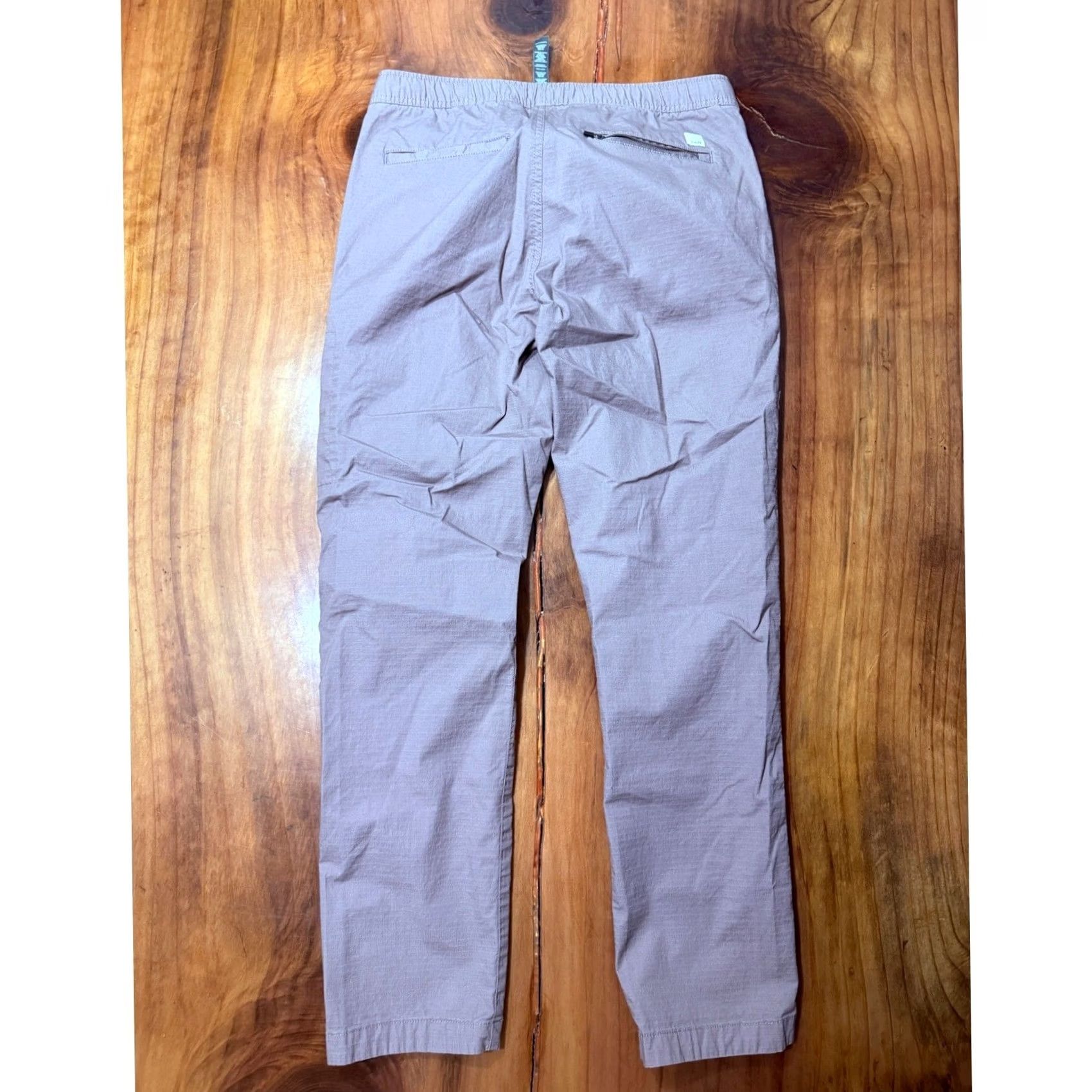 Vuori Vuori Pants Womens M Purple Women Drawstring Performance Ripstop Cotton Athletic Size 30" / US 8 / IT 44 - 4 Thumbnail
