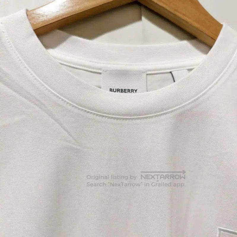Burberry Burberry Embroidered Cotton Short Sleeve T-Shirt. Size XXS / US 00 / IT 34 - 3 Thumbnail
