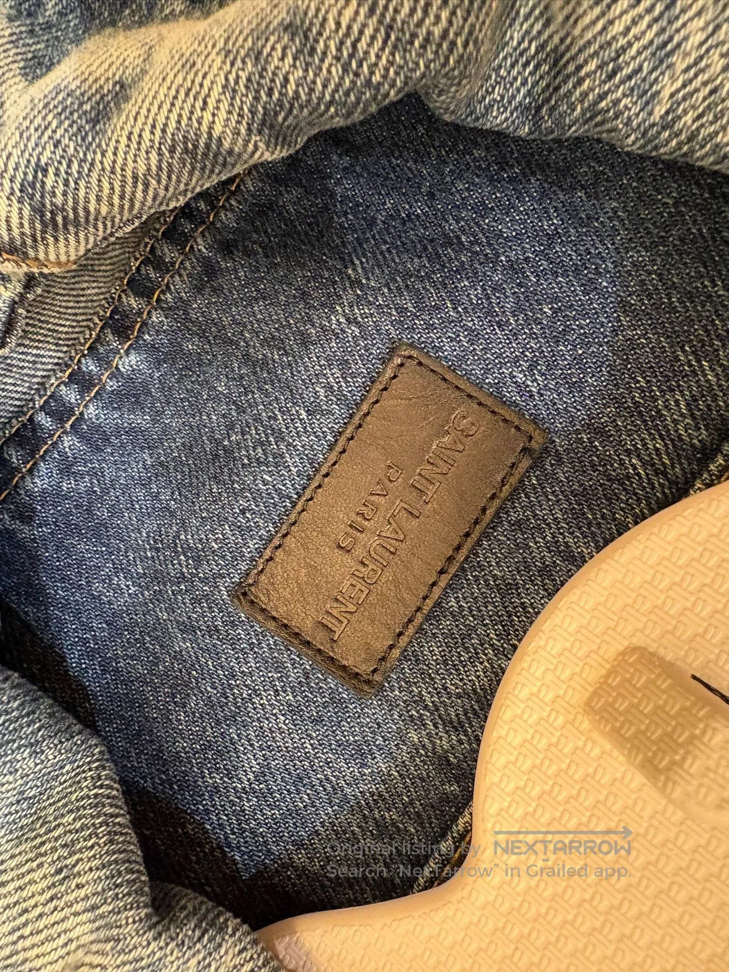 Saint Laurent Paris Saint Laurent Hedi Slimane 2015 Denim Jacket. Size US M / EU 48-50 / 2 - 6 Thumbnail