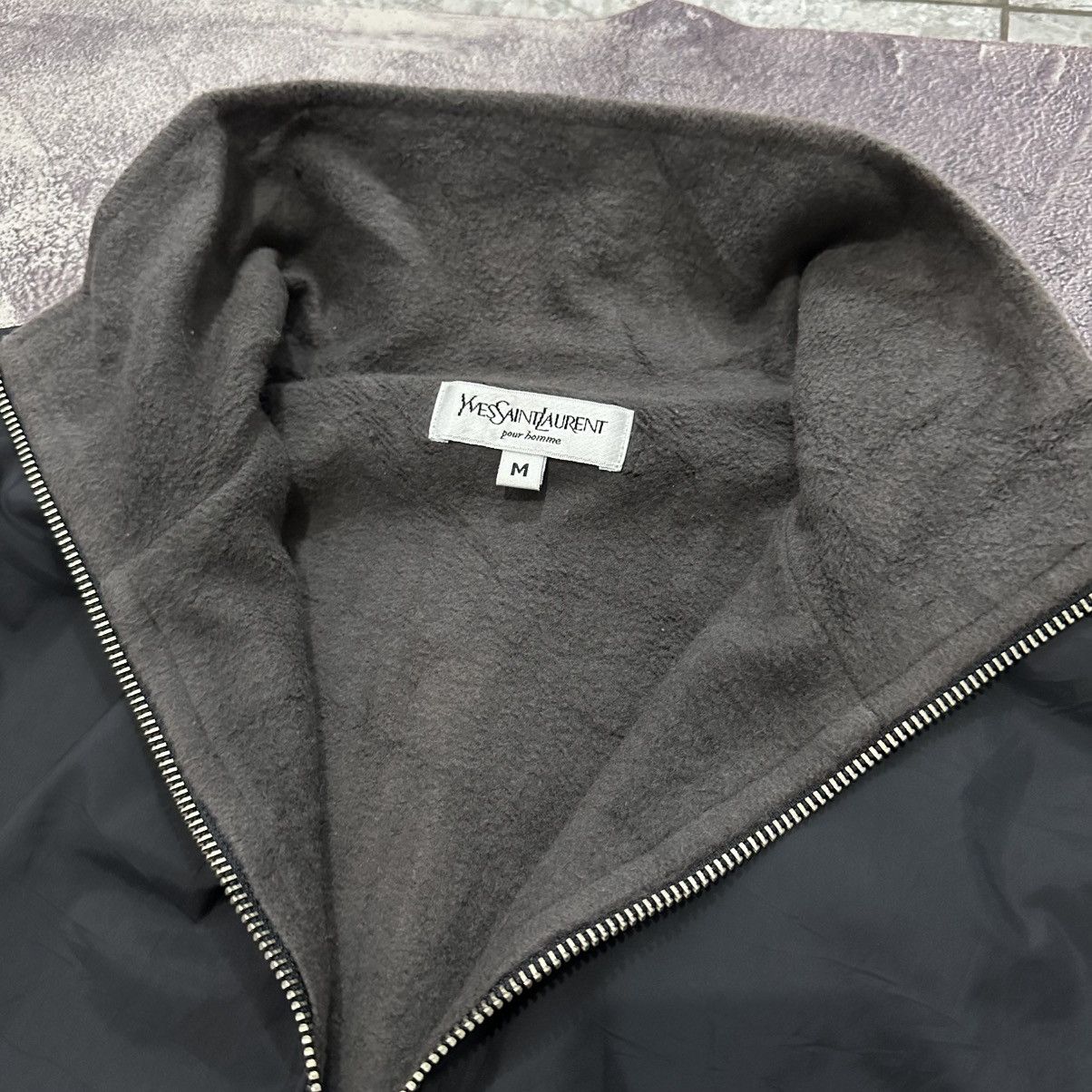 Vintage × Yves Saint Laurent Vintage Yves saint laurent jacket black Size US M / EU 48-50 / 2 - 4 Thumbnail