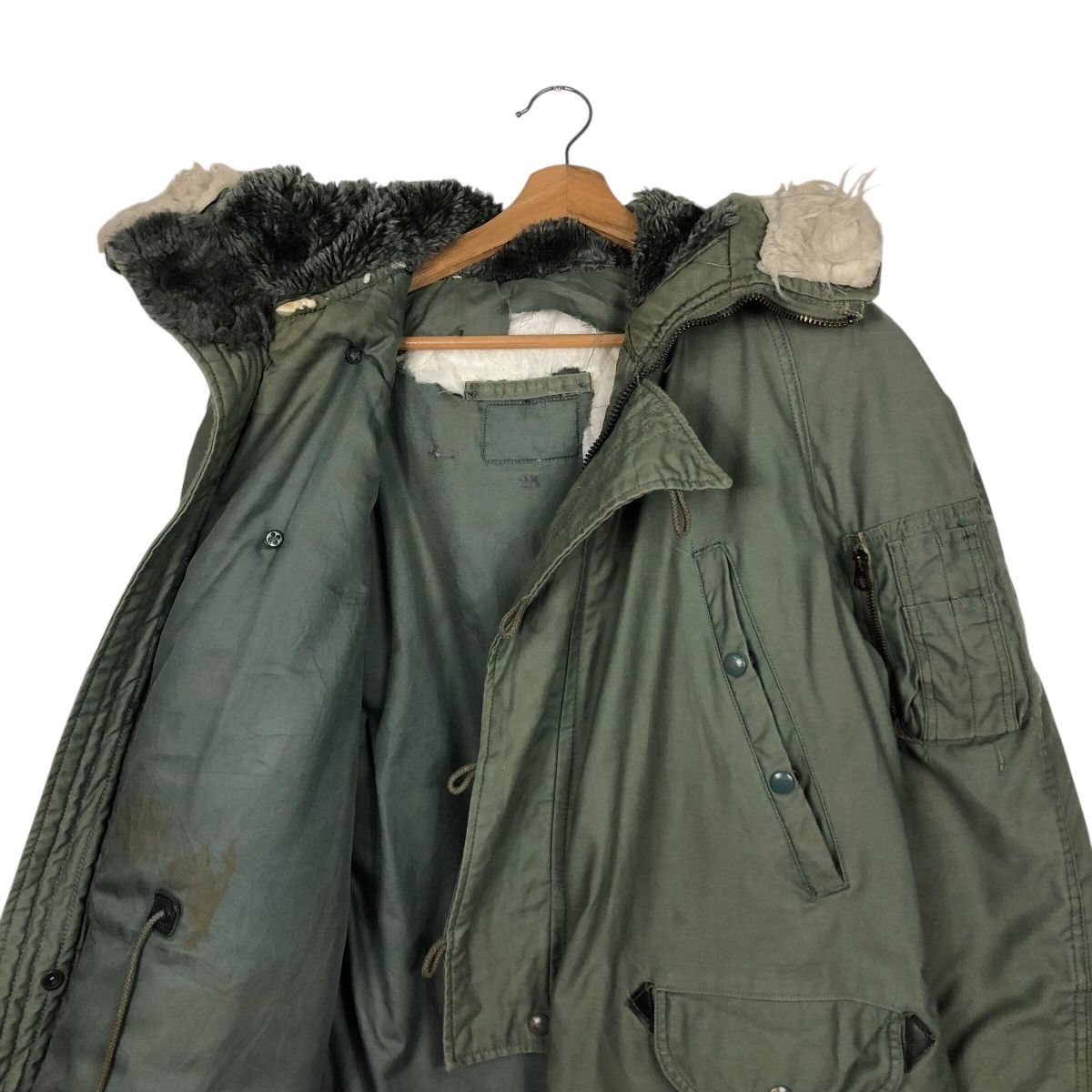 Vintage 📌Vintage Heavy Parka Jacket Military Scovill Zipper Usa Size US M / EU 48-50 / 2 - 14 Thumbnail