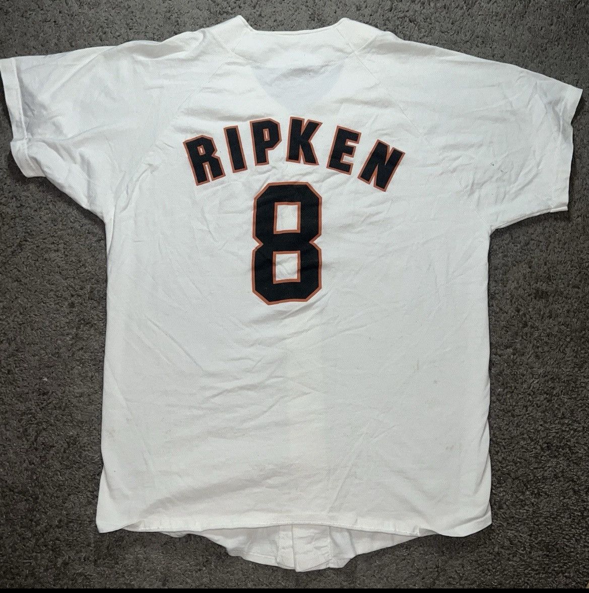 MLB × Russell Athletic × Vintage Vintage Russell Baltimore Orioles Cal Ripken 1995 Jersey XL Size US XL / EU 56 / 4 - 7 Thumbnail