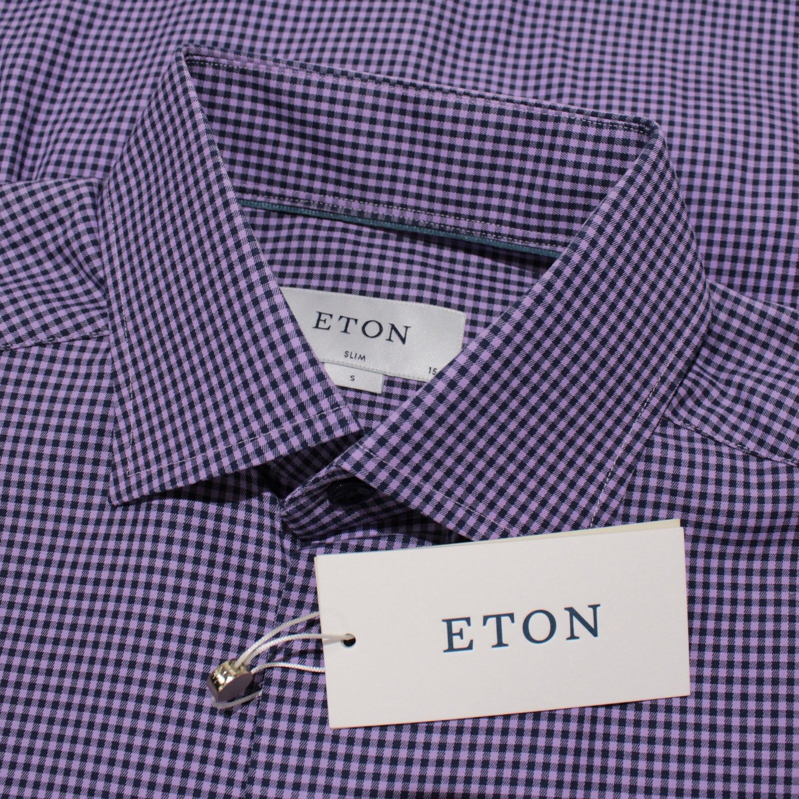 Eton New with tags Shirt Size S US In Purple