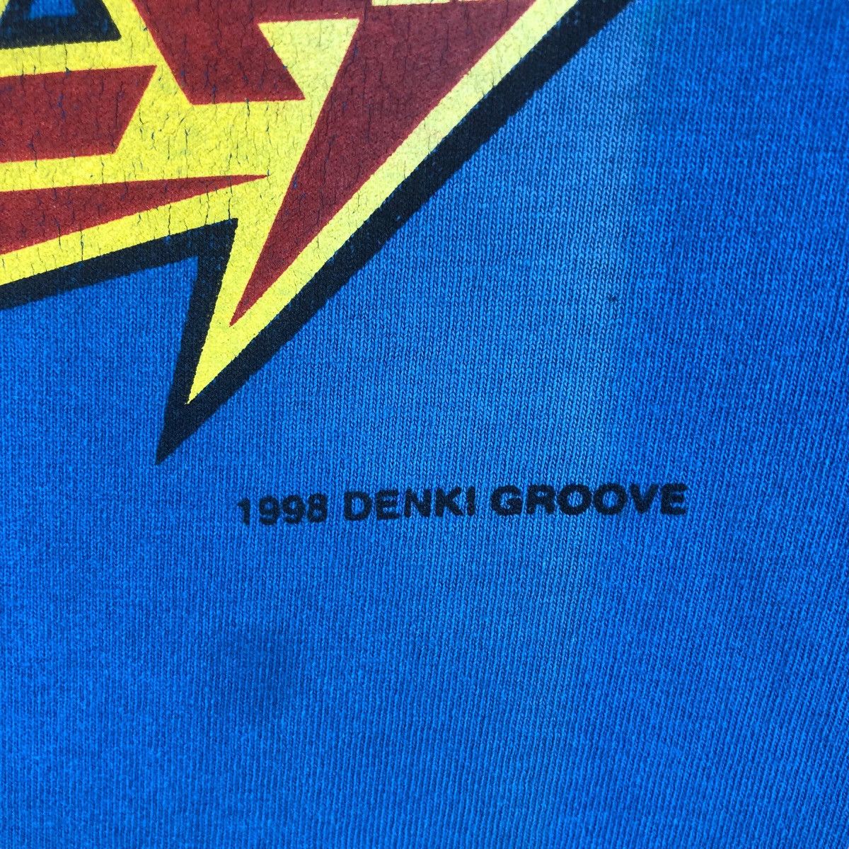 Band Tees × Vintage Vintage 90s DENKI GROOVE Band Tee Shirt J-Pop Size US M / EU 48-50 / 2 - 3 Thumbnail