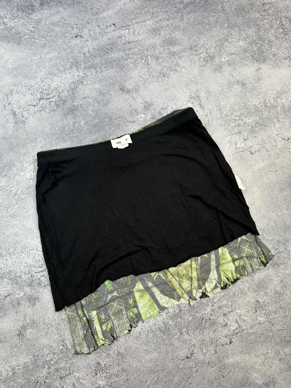 Helmut Lang Vintage Helmut Lang Rare Avant Garde Mini Skirt Prinred USA Size 32" / US 10 / IT 46 - 8 Thumbnail