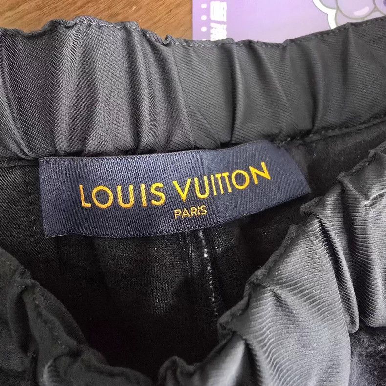 Louis Vuitton Louis Vuitton Navy Fleece Sweatpants Size US 44 / EU 60 - 5 Thumbnail