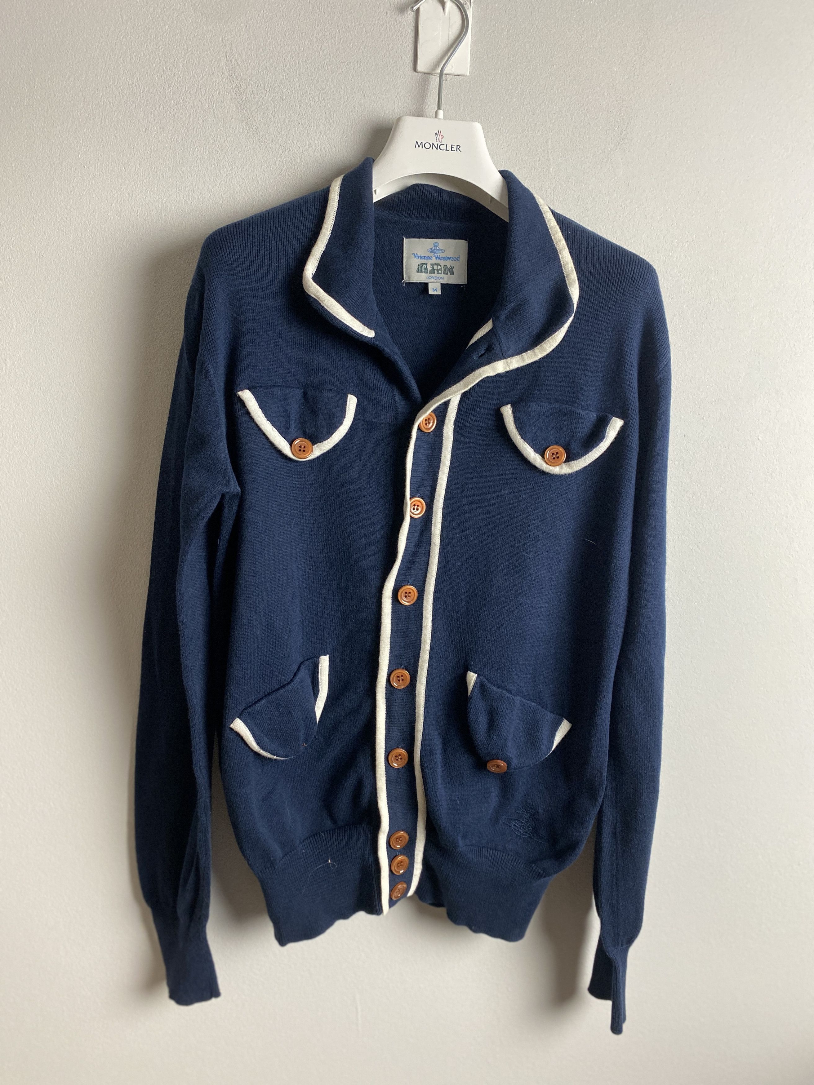 Vivienne Westwood cotton cardigan knitwear sweater