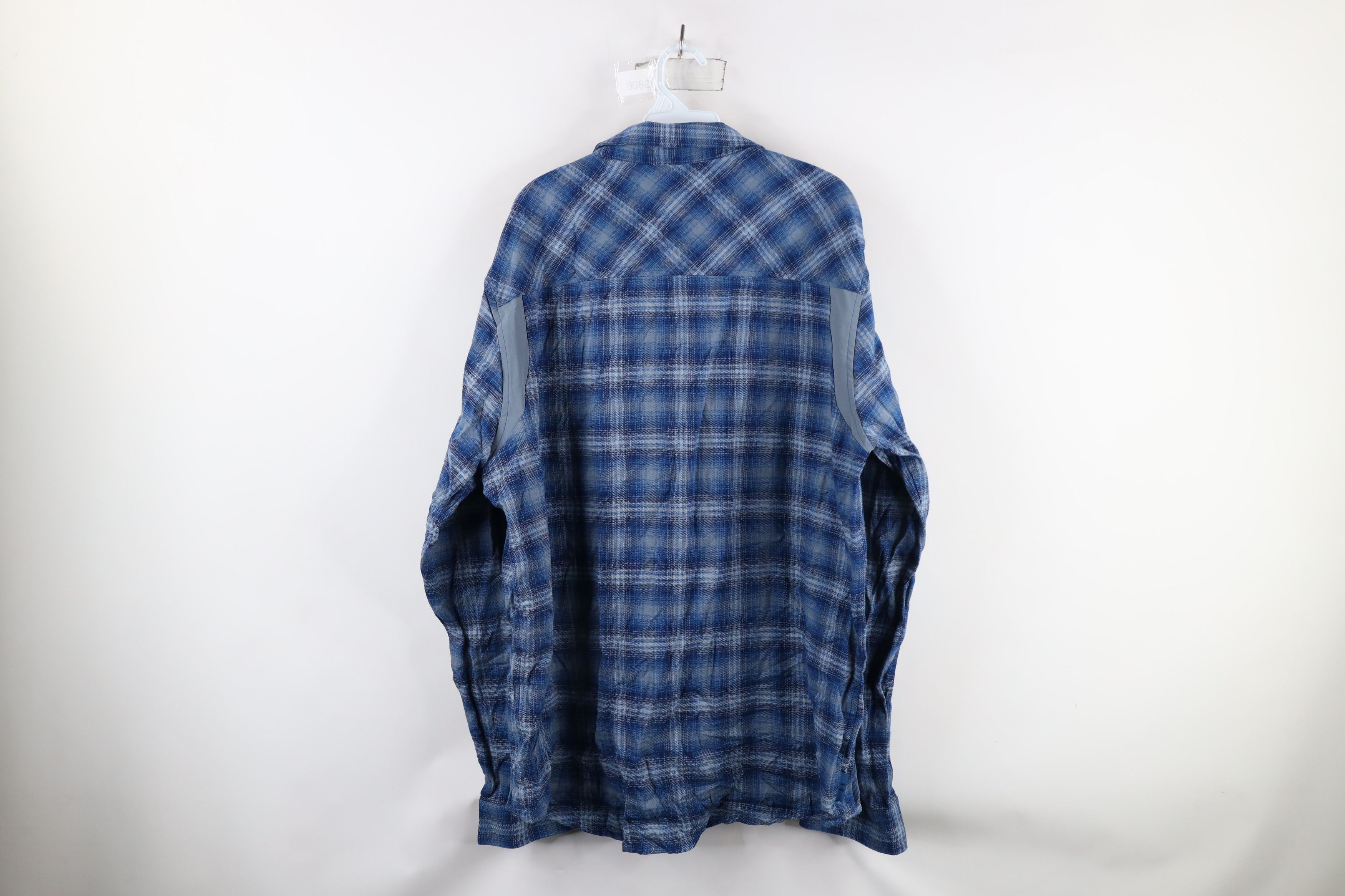Under Armour × Vintage Under Armour Flannel Snap Button Collared Shirt Plaid Size US XXL / EU 58 / 5 - 11 Thumbnail