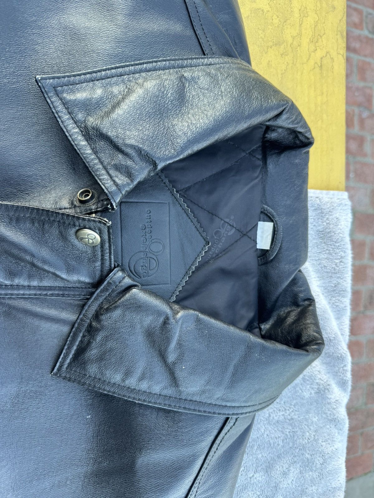 Other Vintage Leather Outdoor Exchange Jacket Size US XXL / EU 58 / 5 - 5 Thumbnail