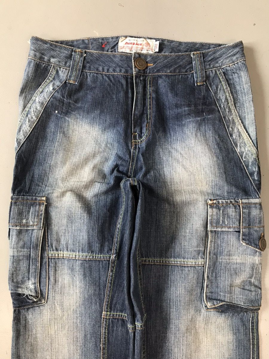 Dickies × Vintage Vintage Dickies Cargo SpellOut Embroidery Denim Size US 30 / EU 46 - 5 Thumbnail