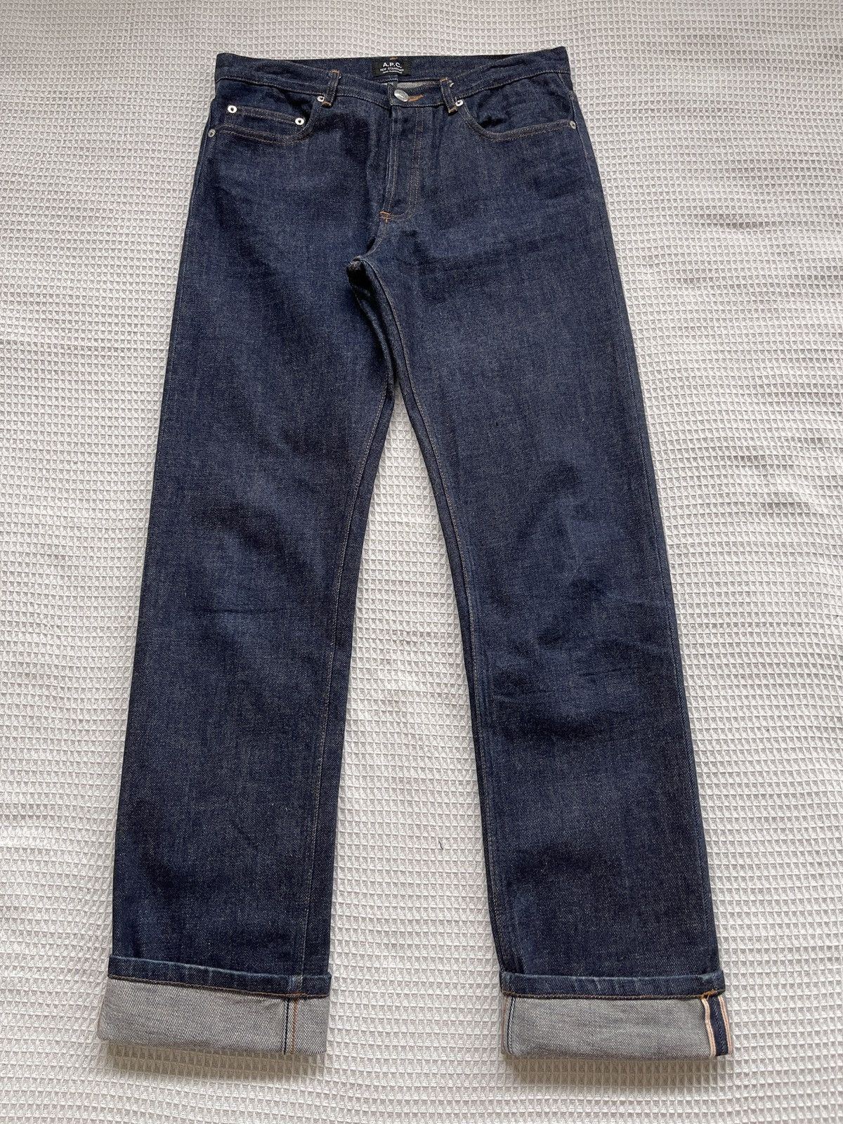 A.P.C. Rare🔥Designer A.P.C Japanese Selvedge Jeans 90’s Size US 32 / EU 48 - 3 Thumbnail