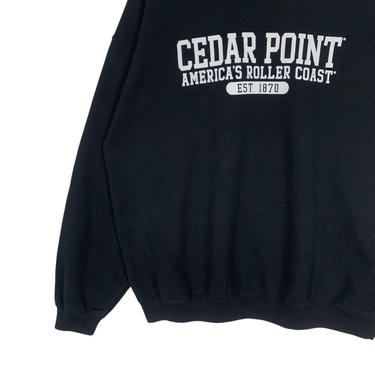 Japanese Brand × Vintage Vintage Mv SportWear Cedar Point Streetwear Sweatshirt Size US XL / EU 56 / 4 - 5 Thumbnail