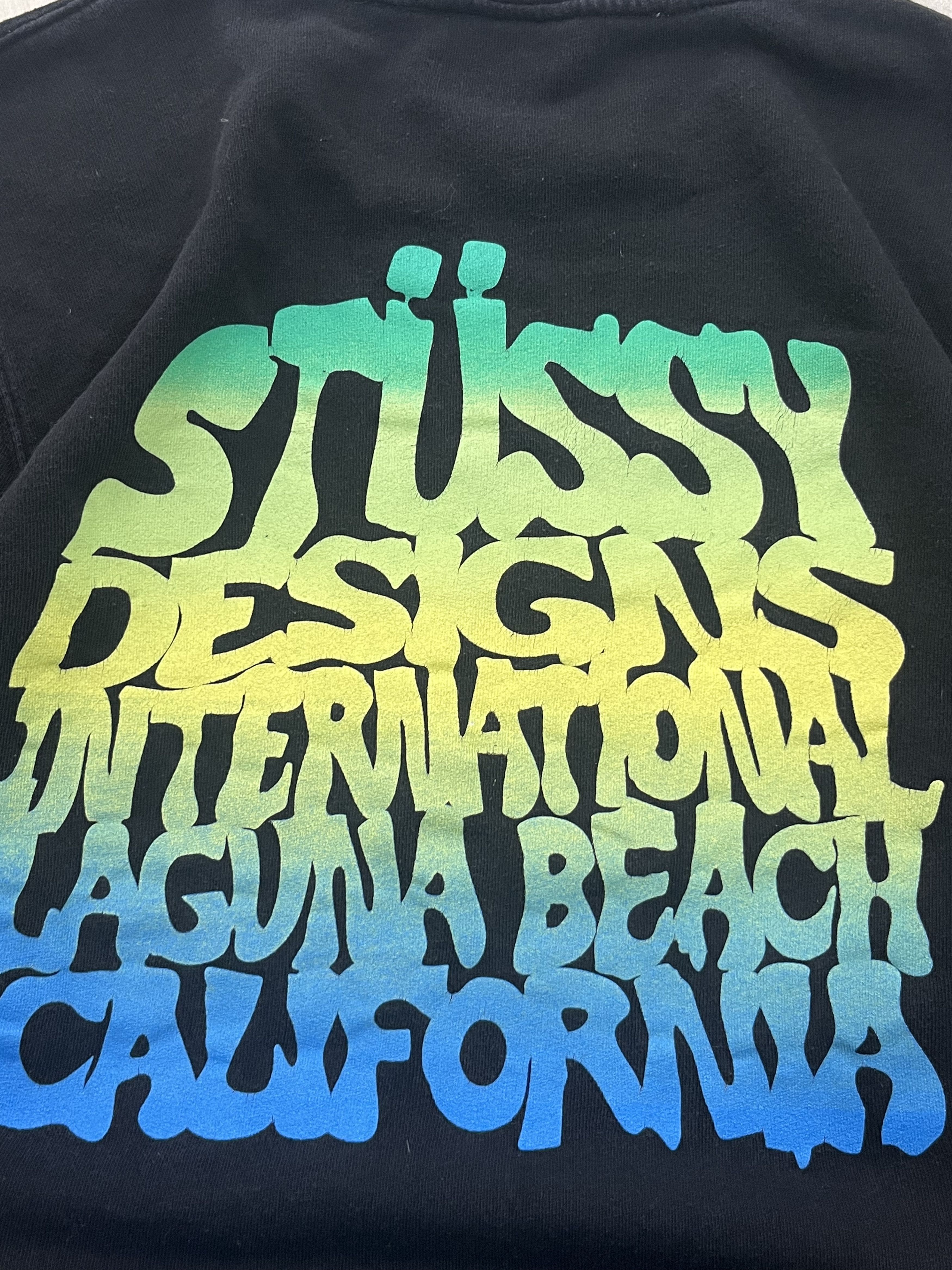 Stussy Vintage Sweatshirt Stussy Big Logo Skate Style MADE IN USA Size US XL / EU 56 / 4 - 4 Thumbnail