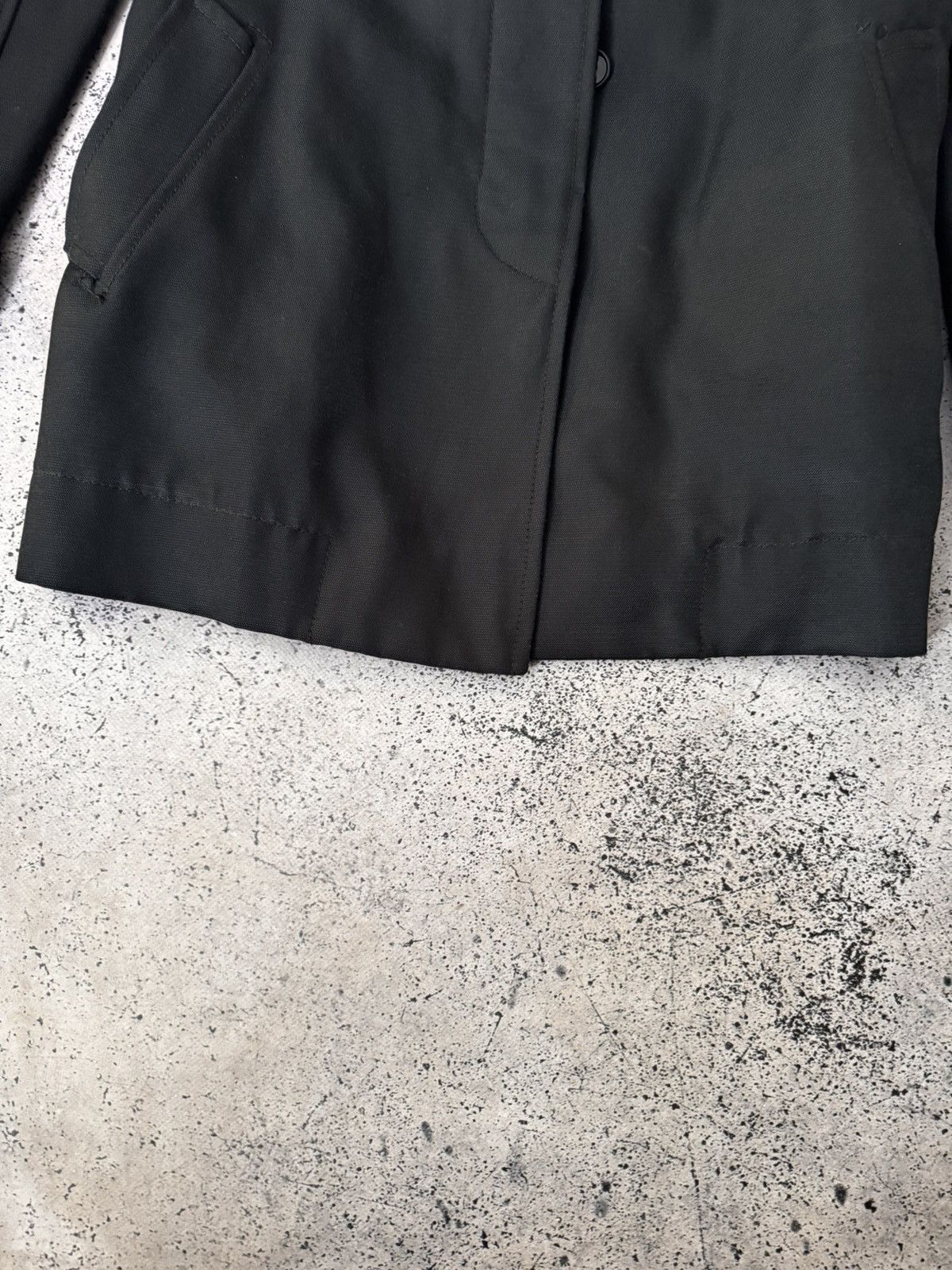 Dolce & Gabbana DOLCE & GABBANA Nylon Trench Coat Black 44 Size M / US 6-8 / IT 42-44 - 3 Thumbnail