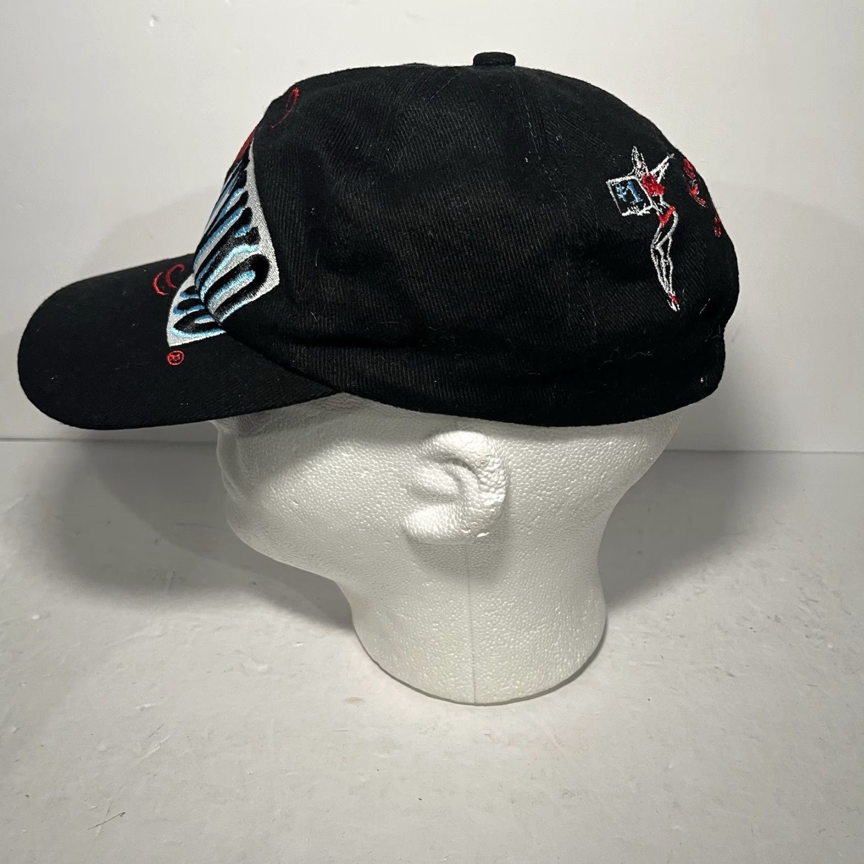 Vintage VINTAGE TVKO Knockout Entertainment Boxing Hat Cap Baseball Cap Unisex Adults One Size Black Genesis Marketing Group Men’s Women’s Baseball Cap Size ONE SIZE - 3 Thumbnail
