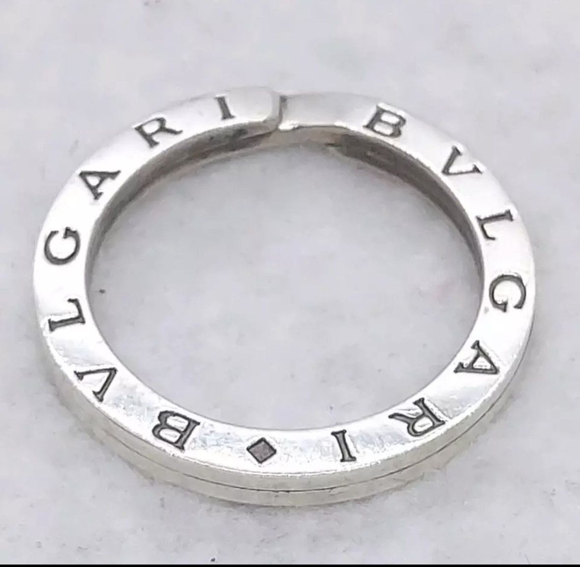 Bvlgari BVLGARI Key Ring Sterling Silver .925 Size ONE SIZE - 1 Thumbnail