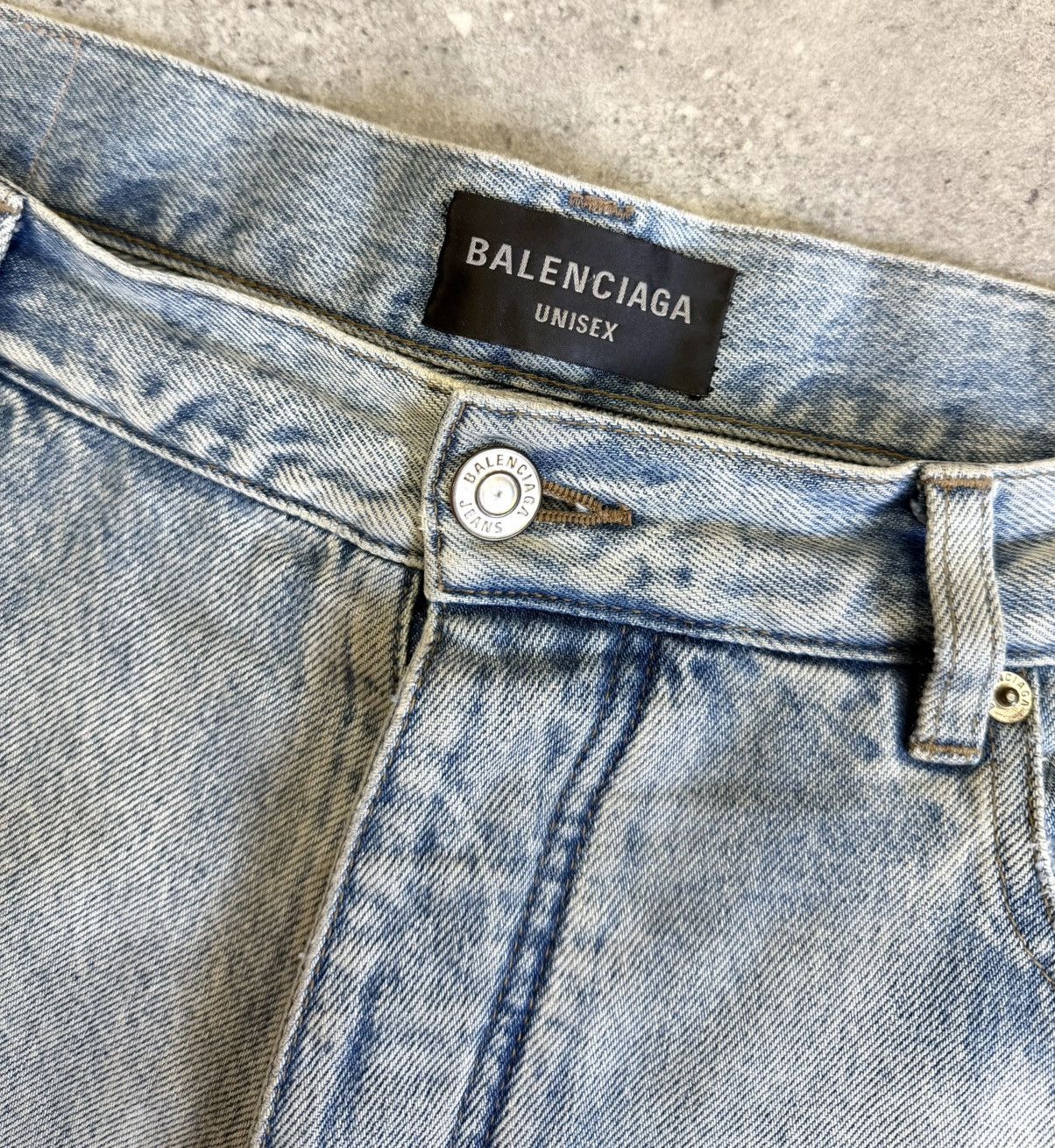 Balenciaga Balenciaga Sticker Denim Baggy Jeans Size US 38 / EU 54 - 6 Thumbnail