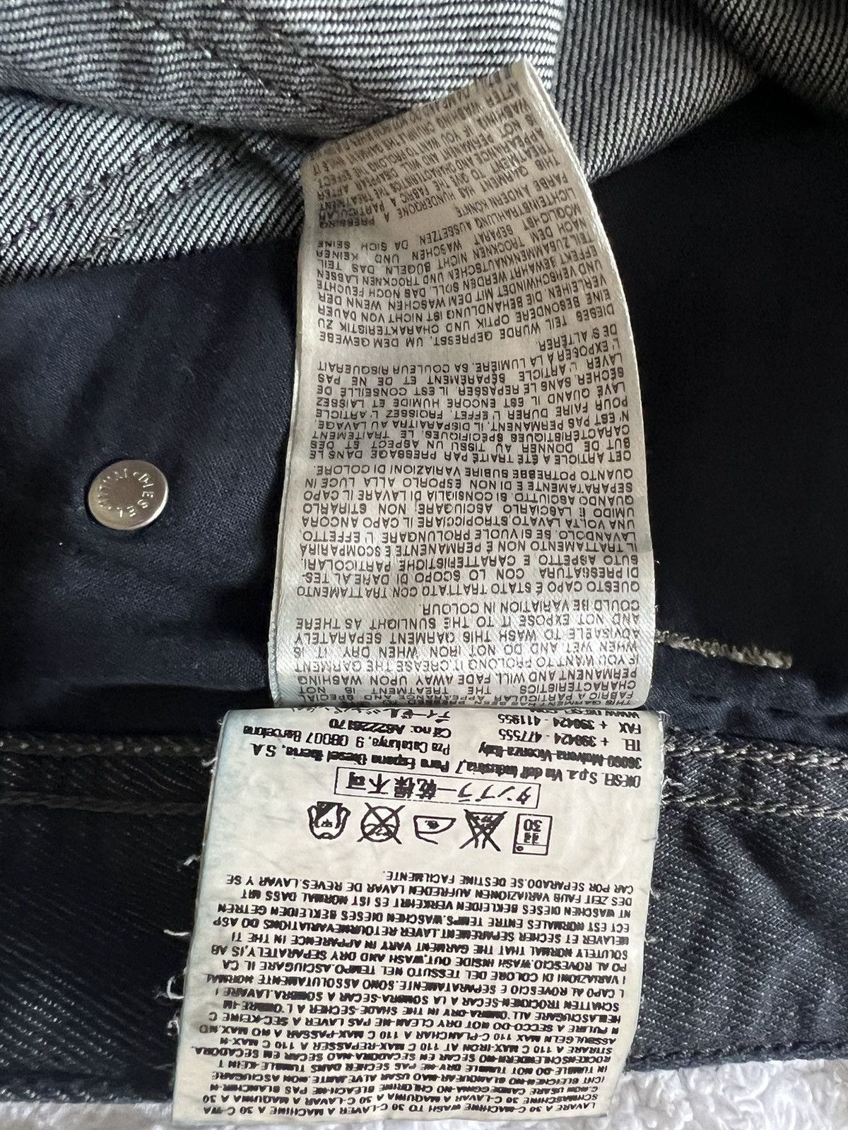 Diesel LARKEE HEAVY BAGGY DENIM Size US 36 / EU 52 - 7 Thumbnail