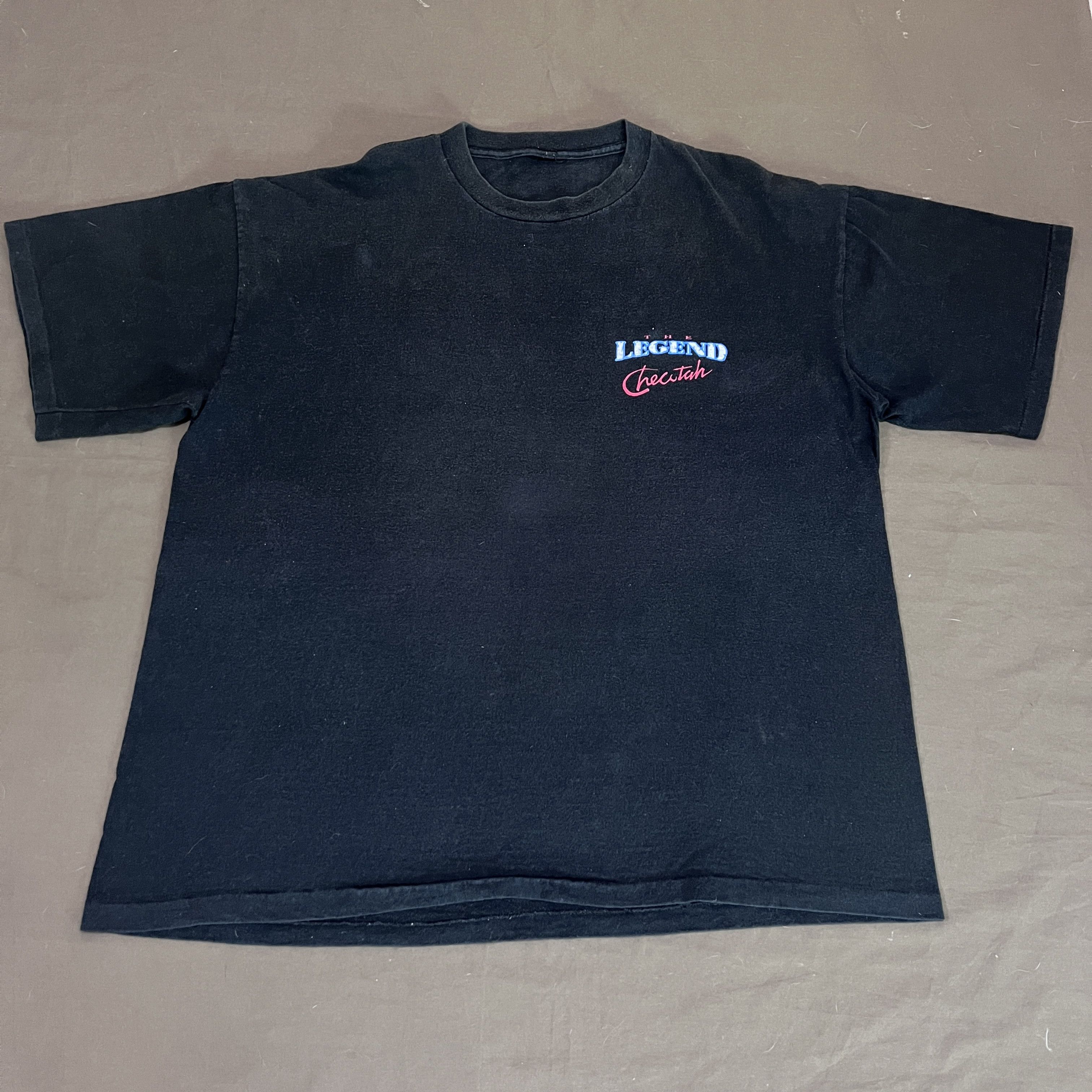 Vintage × Wrangler Vintage 90s Wrangler The Legend Checotah Bull Tee 2XL Size US XXL / EU 58 / 5 - 5 Thumbnail