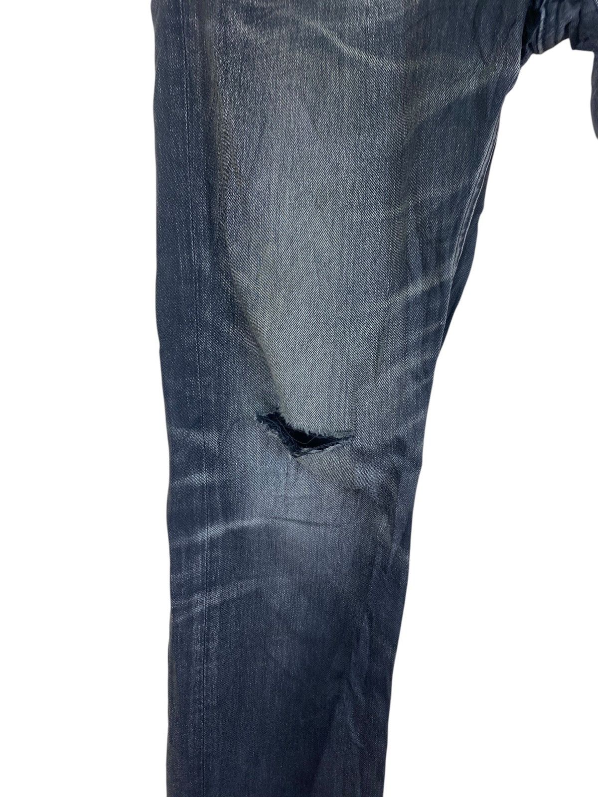 If Six Was Nine × Japanese Brand Japanese Brand Skinny R.P.T by Rupert Distressed Flare Jeans Size US 32 / EU 48 - 10 Thumbnail