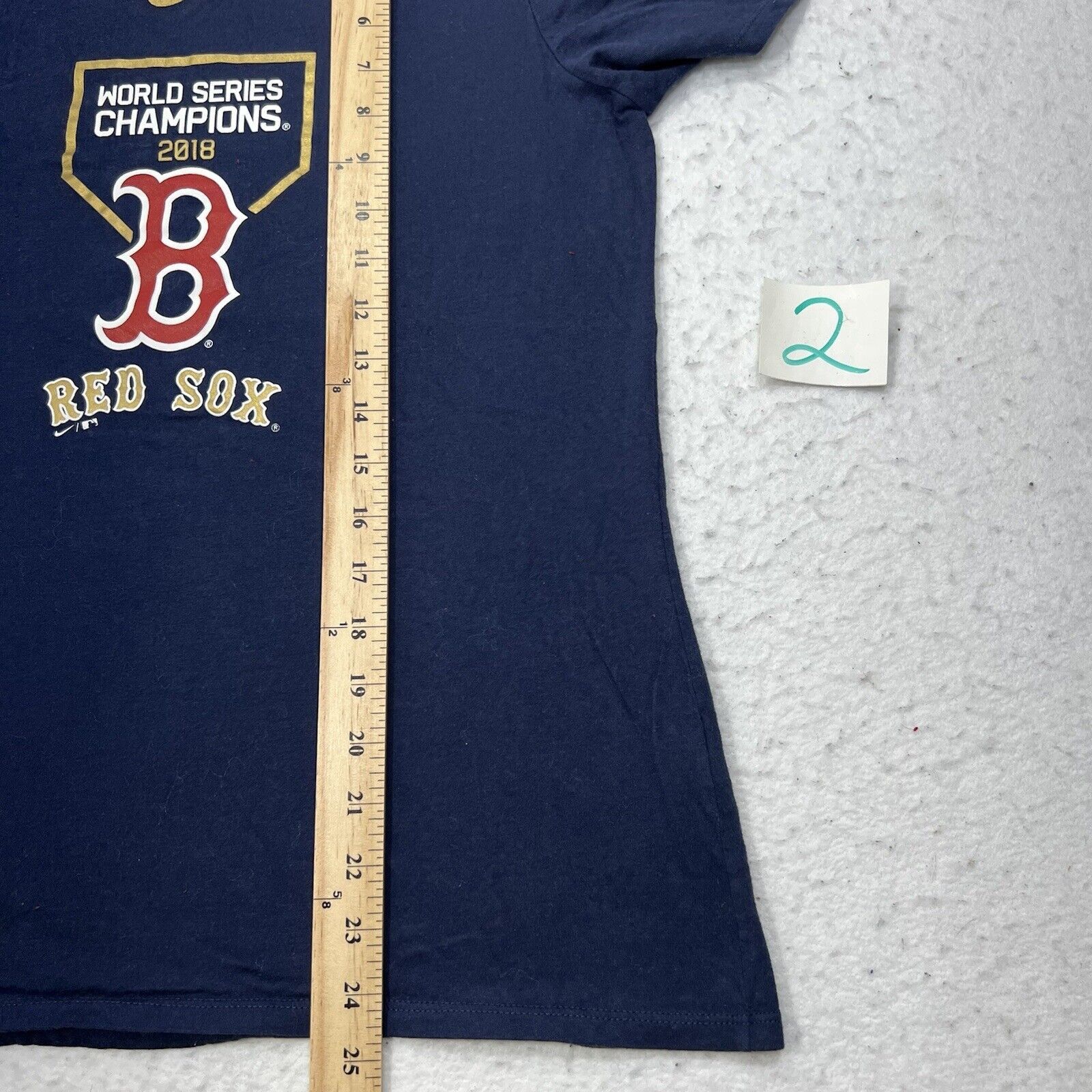 Nike Nike Boston Red Sox Athletic Cut World Series Graphic Tee Size M / US 6-8 / IT 42-44 - 8 Thumbnail