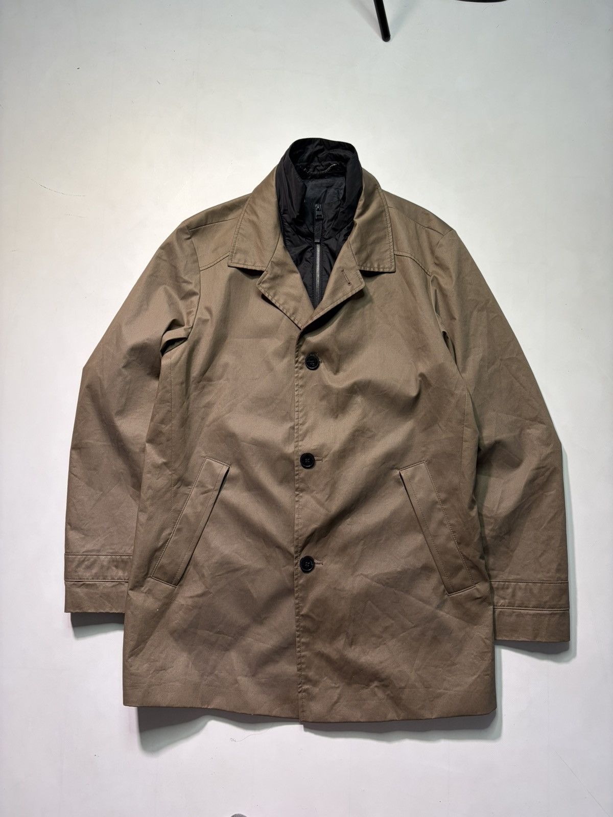 Hugo Boss Hugo Boss Trench Coat Size US XL / EU 56 / 4 - 2 Thumbnail
