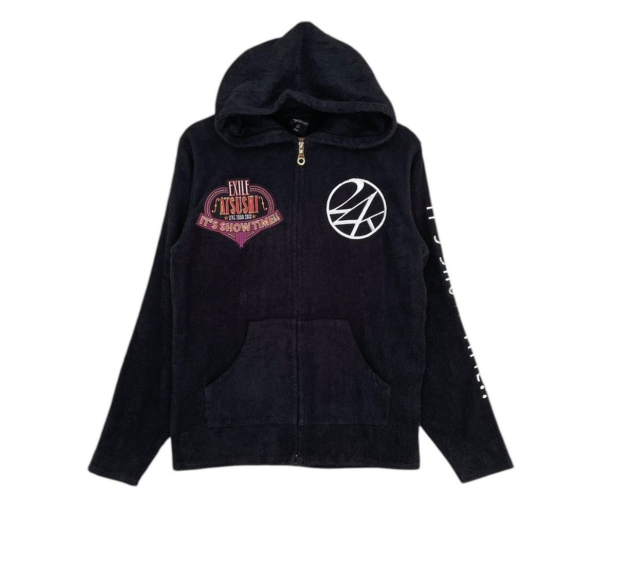 Japanese Brand × Vintage Vintage Japanese Brand 24 karats Hoodie Jacket 2000s Size US S / EU 44-46 / 1 - 2 Thumbnail