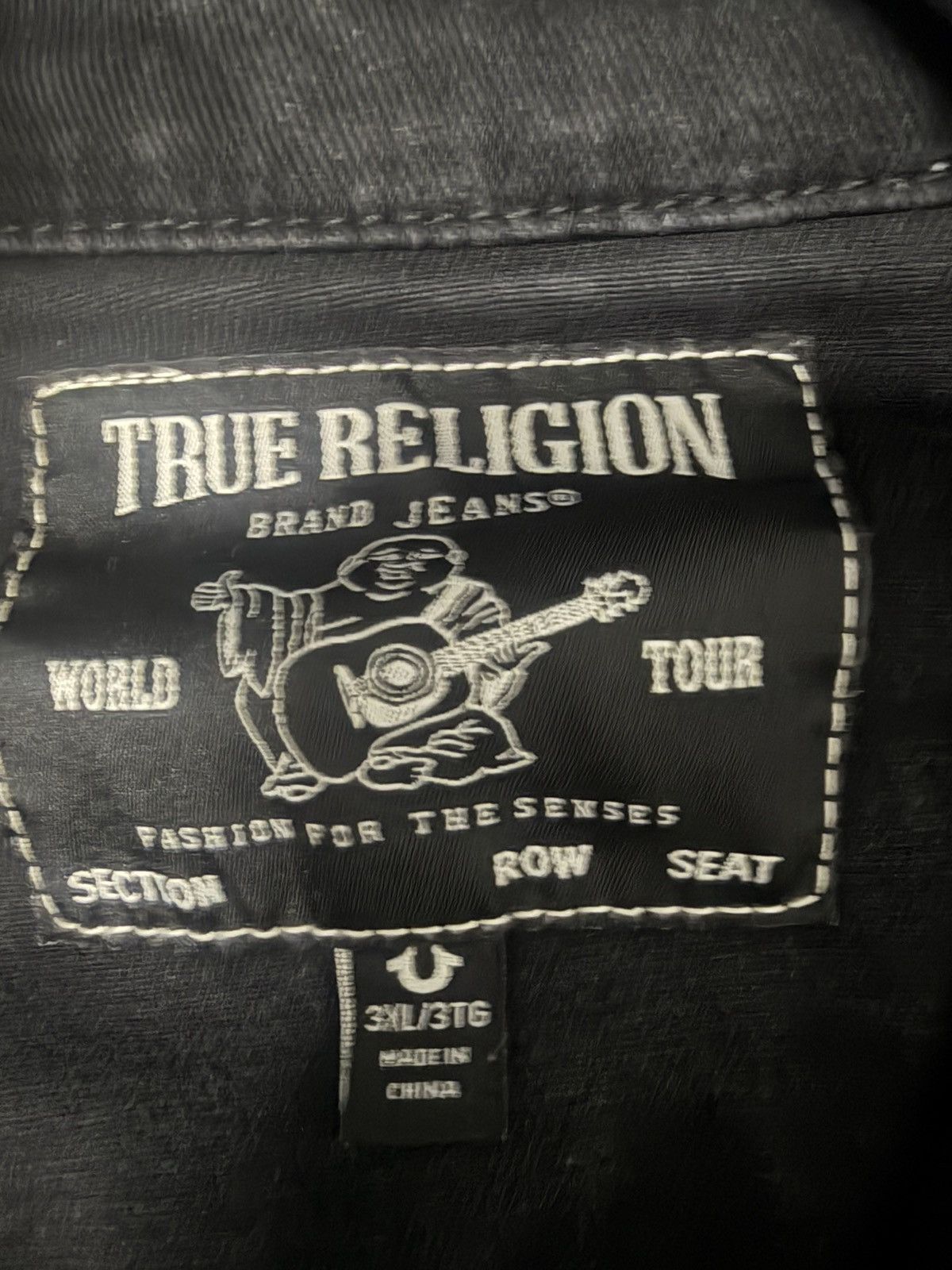 True Religion True religion black/white jean jacket Size US XXL / EU 58 / 5 - 2 Thumbnail