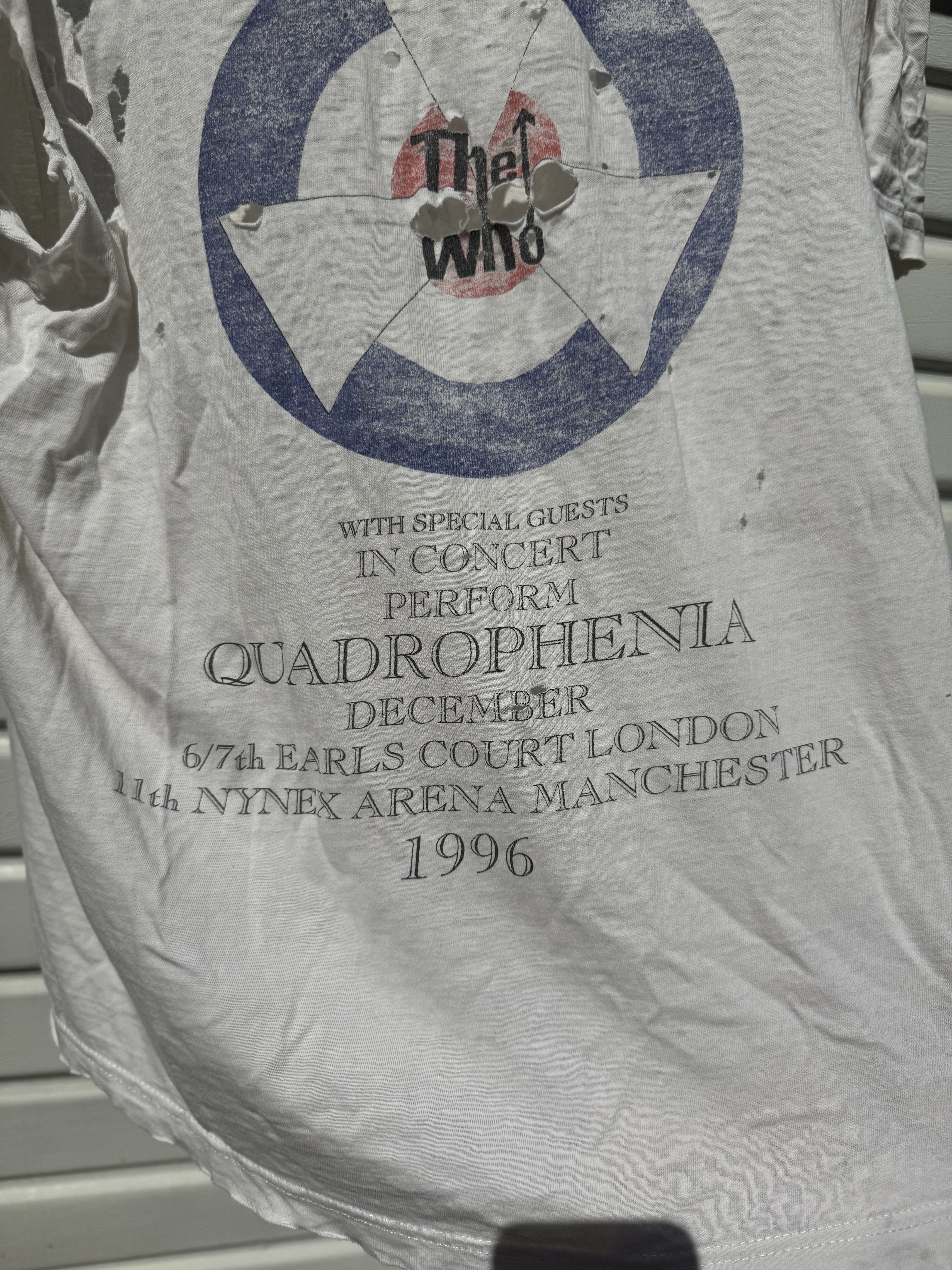 Vintage Vintage x Band Tee - The Who distressed Vintage Tour Tee Size US M / EU 48-50 / 2 - 7 Thumbnail