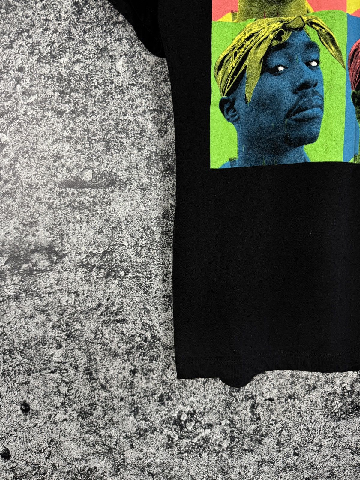 Rap Tees 2Pac T-Shirt Band Rap Tee Big Logo Streetwear TuPac Size M Size US M / EU 48-50 / 2 - 4 Thumbnail