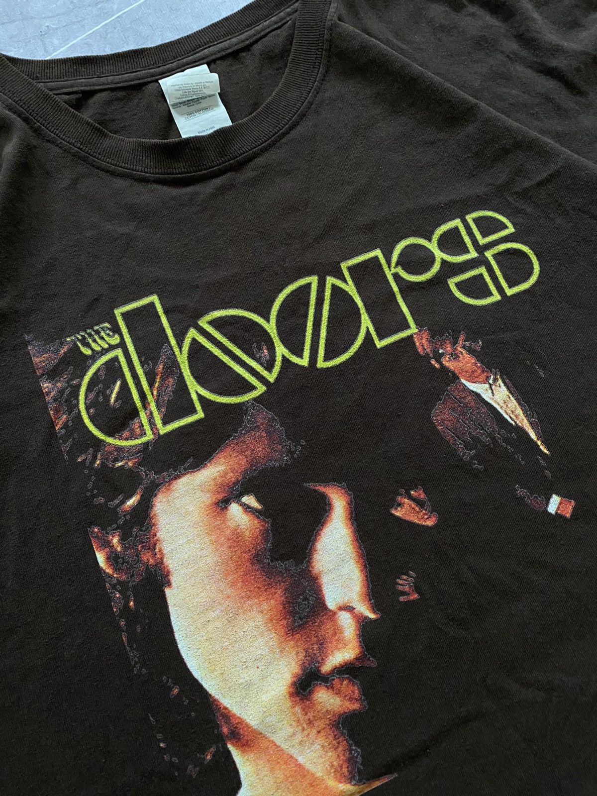 Band Tees × Vintage Vintage Y2K The Doors Band Rock T Shirt Jim Morrison Retro Size US XL / EU 56 / 4 - 4 Thumbnail