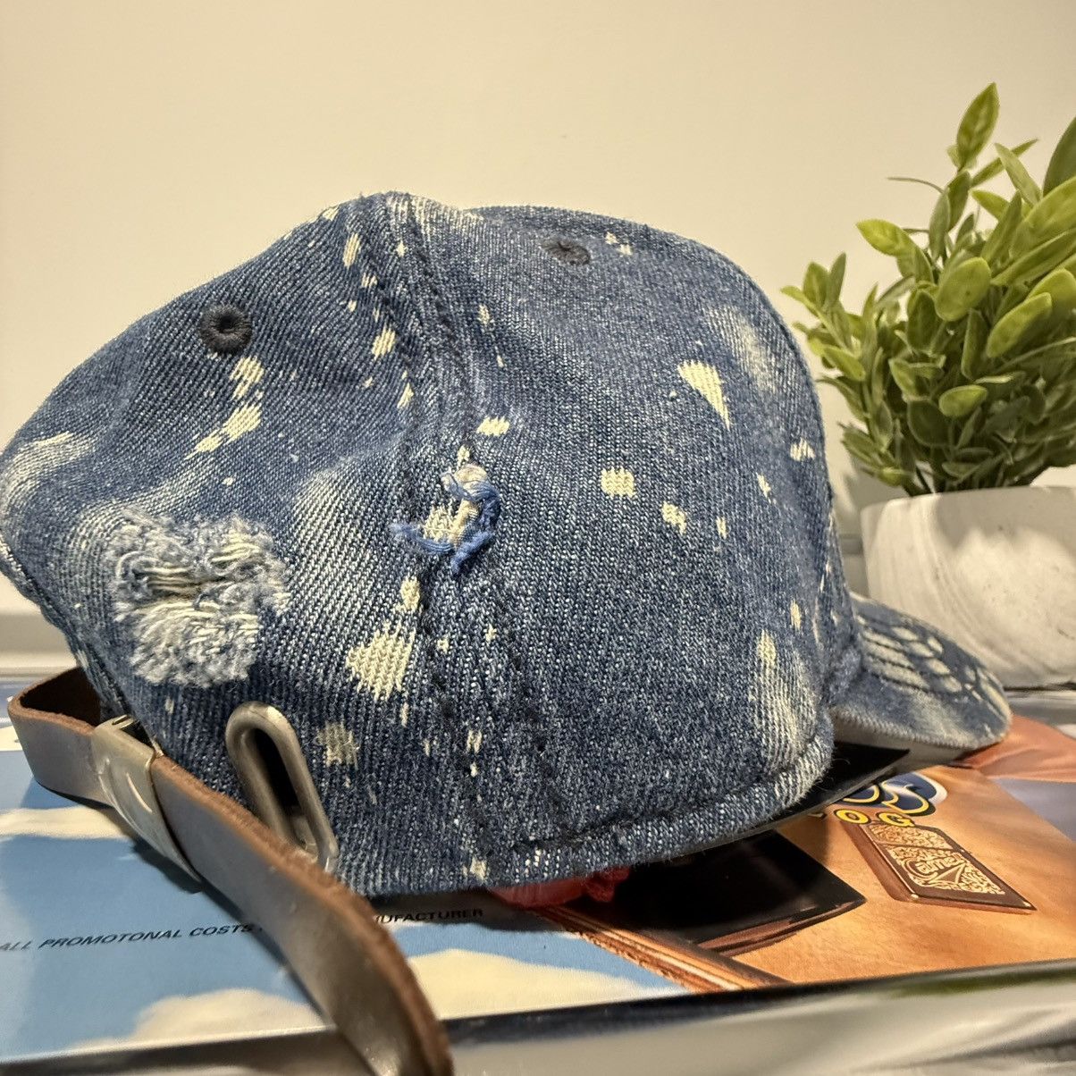 True Religion × Vintage True Religion Denim Strapback Size ONE SIZE - 5 Thumbnail