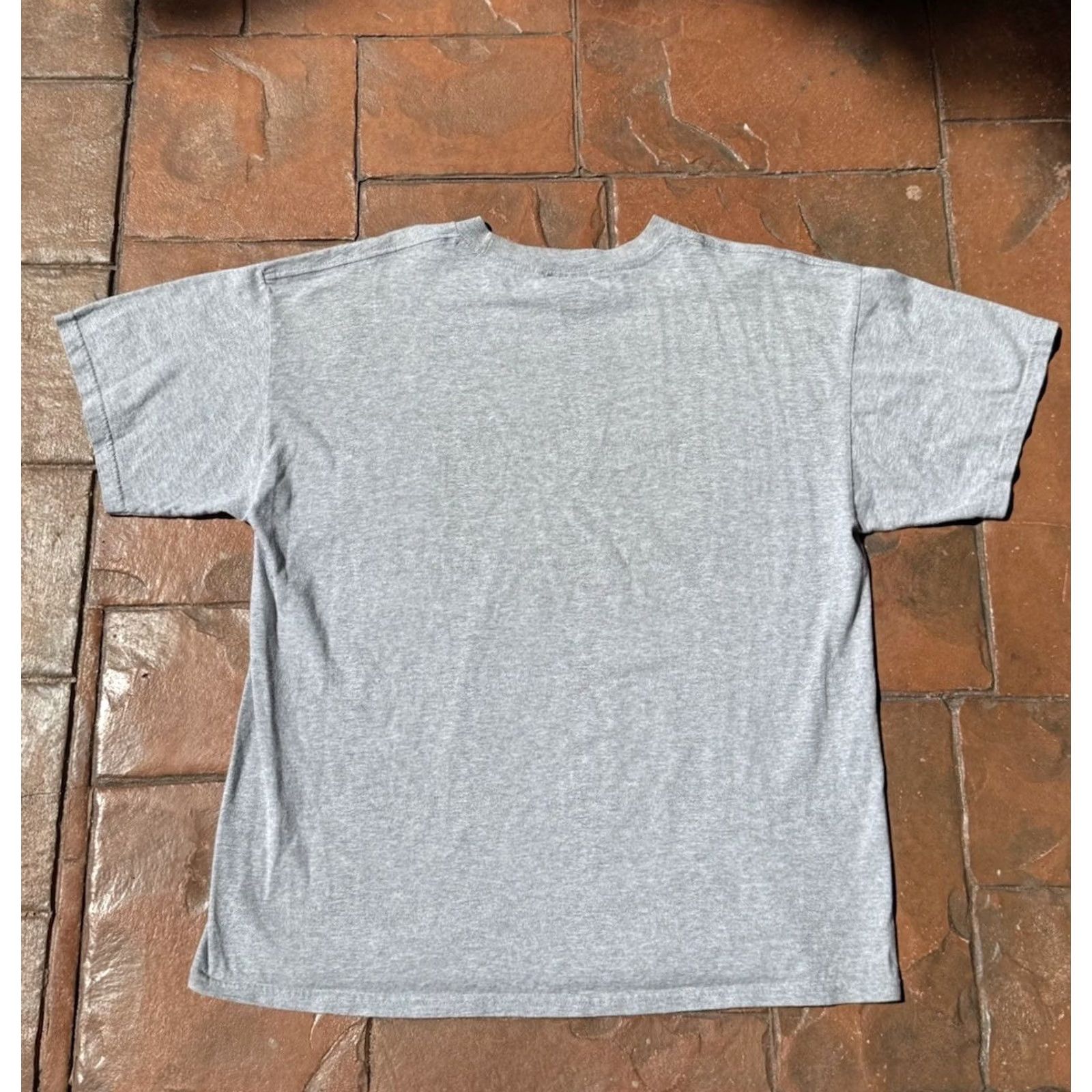 Vintage VINTAGE Y2K Mustang Eagle T-Shirt XL Graphic Muscle Car Eagle National Heritage Mens Cotton Graphic Print Crew Neck Short Sleeve Gray Size US XL / EU 56 / 4 - 3 Thumbnail