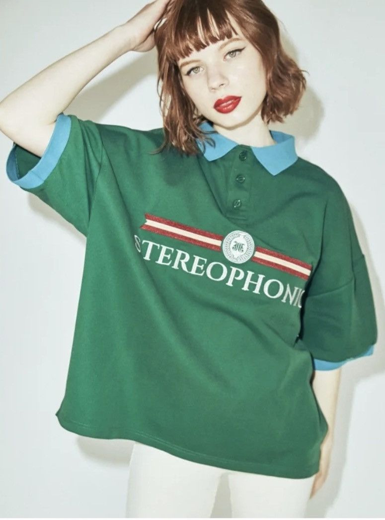 Japanese Brand Jouetie Big T shirt Streophonic Spell Out