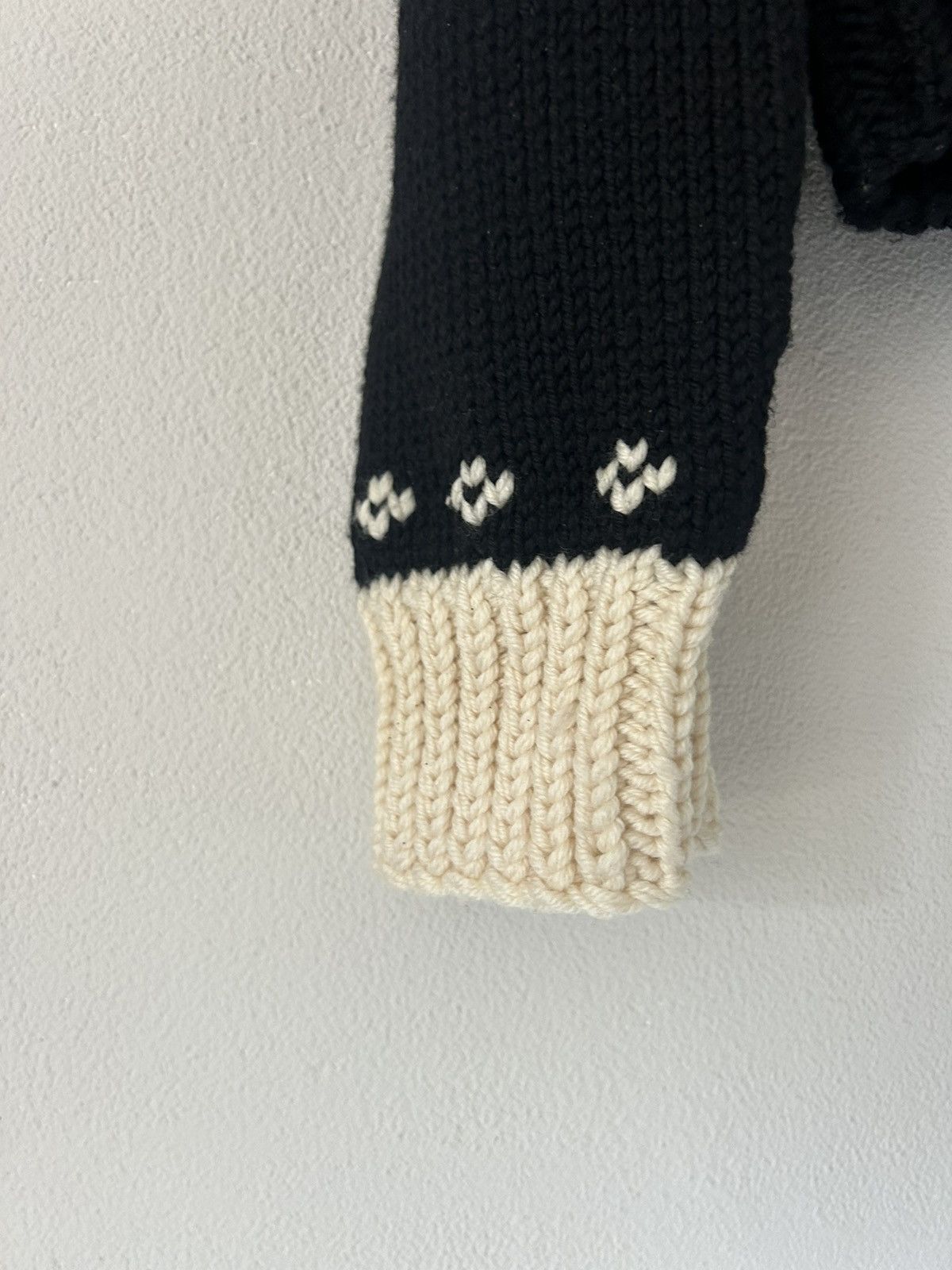 Prada Knit Sweater with Geometric Pattern Size US M / EU 48-50 / 2 - 4 Thumbnail