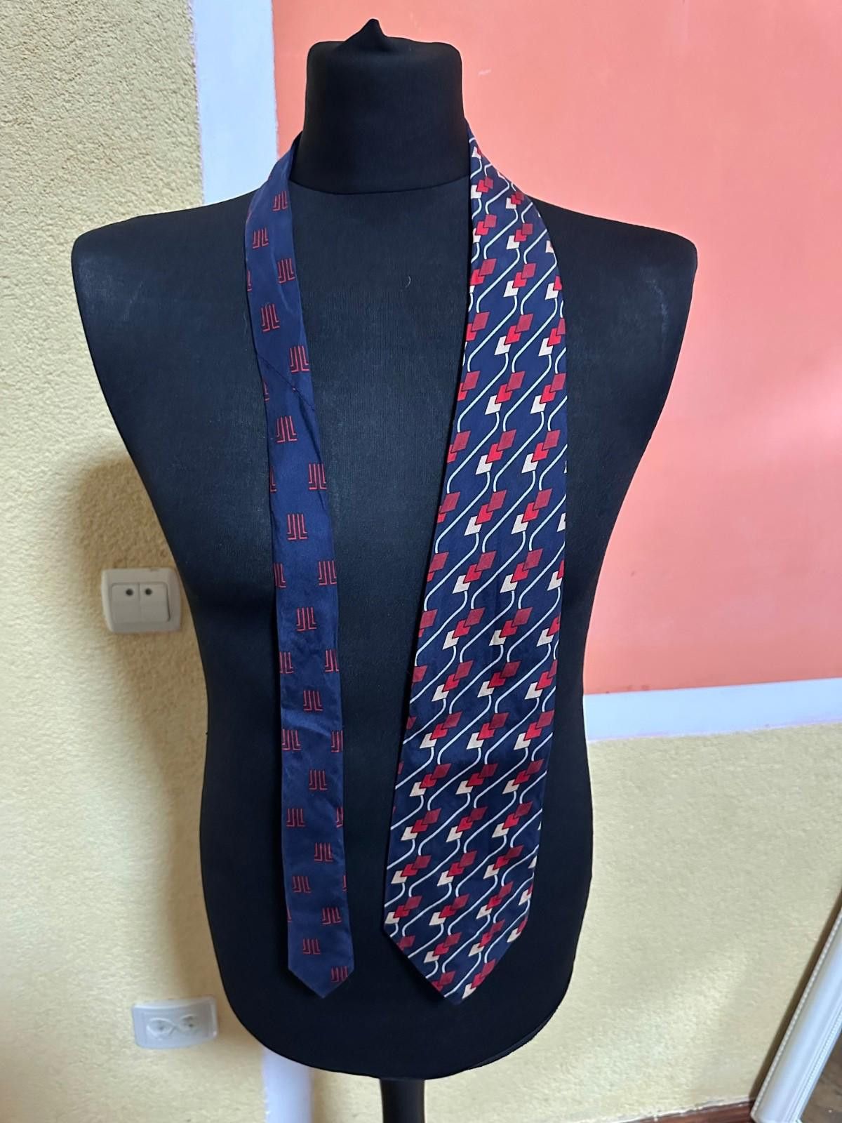 Lanvin Lanvin Paris Tie Silk Blue Size ONE SIZE - 1 Thumbnail
