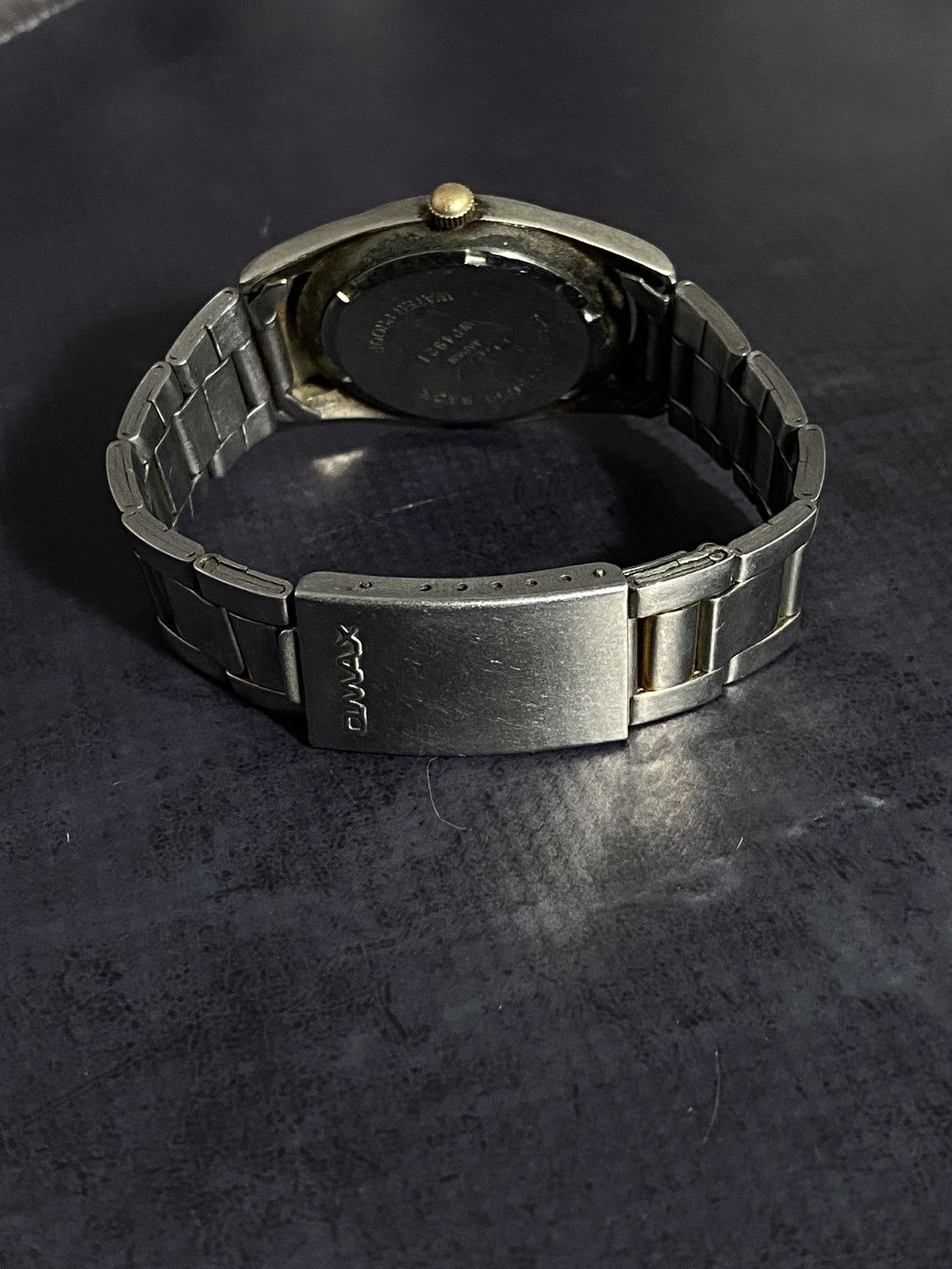 Japanese Brand × Jewelry × Vintage Omax Gold Tone Automatic Watch Two-Tone Japanese Brand Size ONE SIZE - 2 Thumbnail