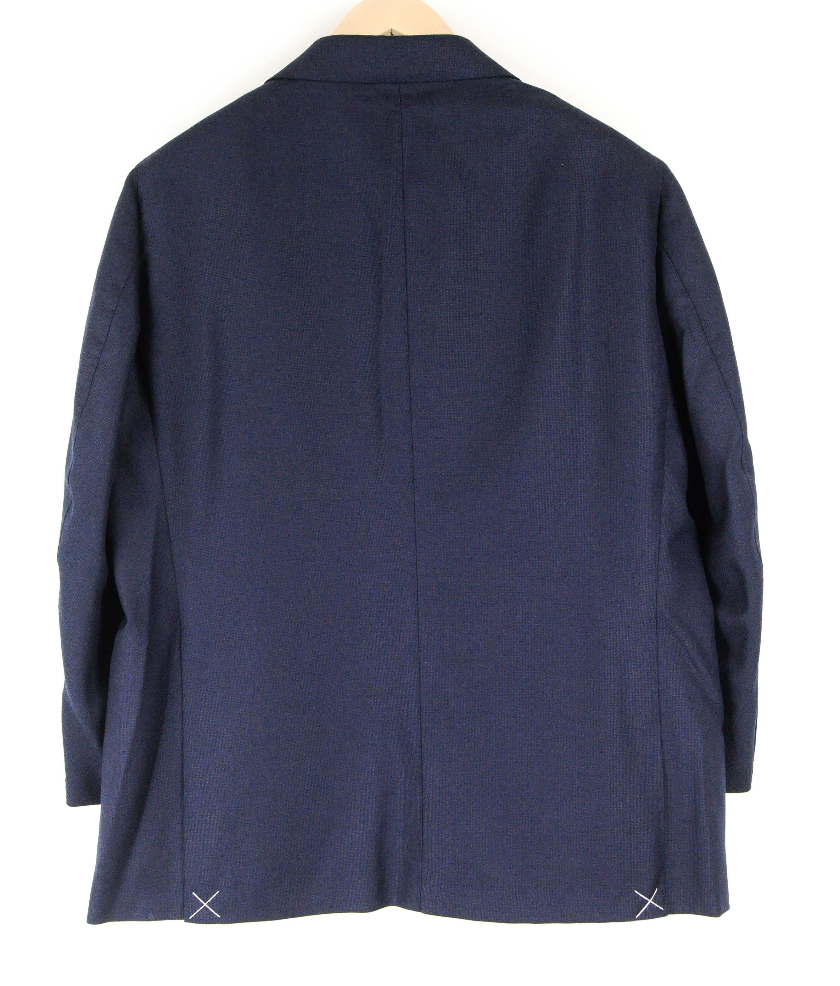 Suitsupply LA SPALLA UK44S Blue Wool Lined Blazer 56751 Size 44S - 2 Thumbnail