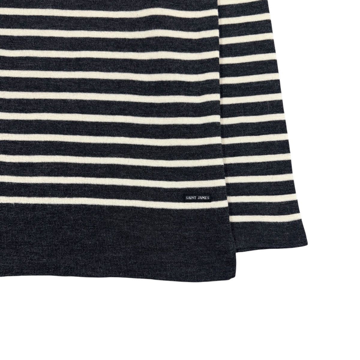 Saint James Vtg🔥Saint James Pure Wool Striped Jumper Made In France Size US M / EU 48-50 / 2 - 5 Thumbnail
