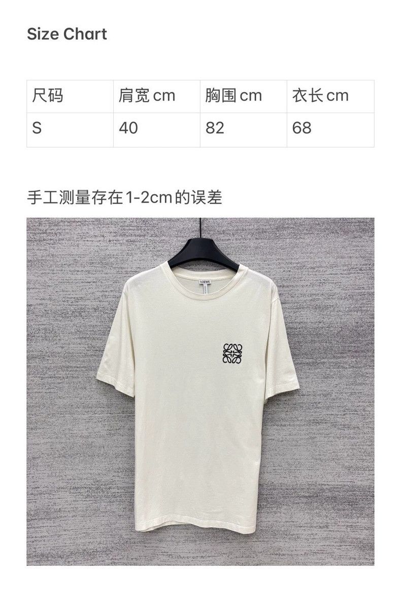 Loewe LOEWE White embroidered three-dimensional logo round colla Size S / US 4 / IT 40 - 6 Thumbnail