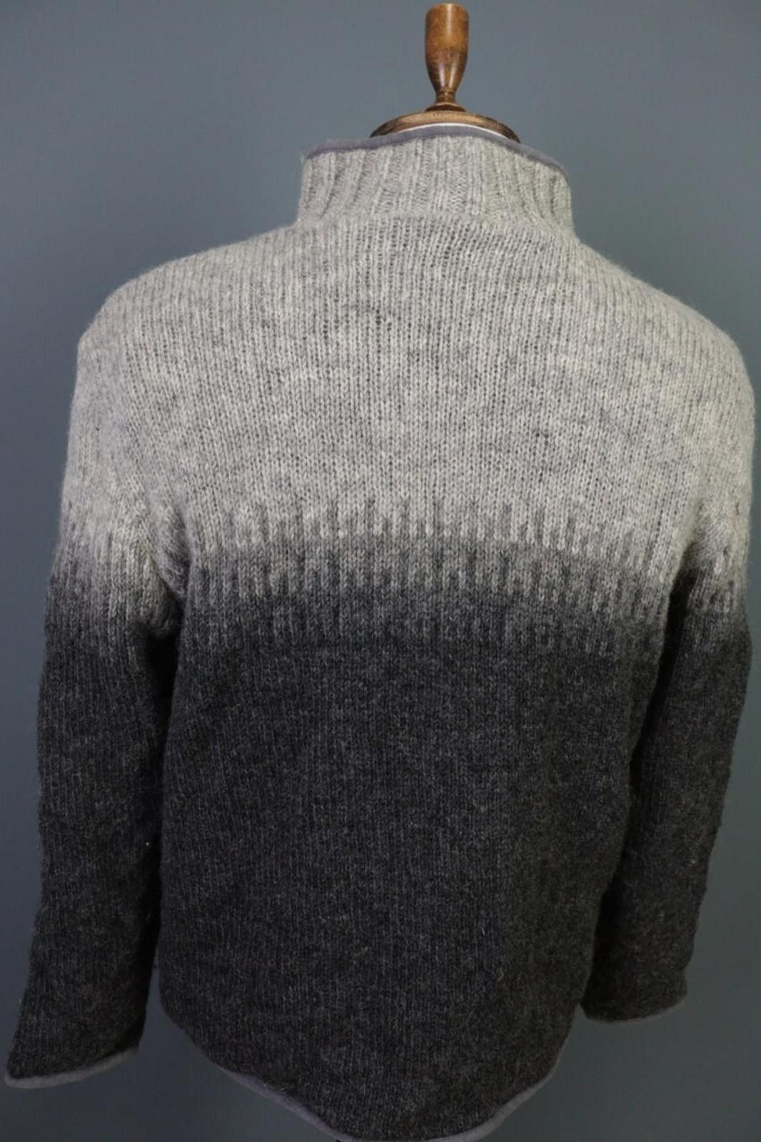 Designer Pachamama Grey / Brown Colorblock Full Zip Jacket Size M/L Size US L / EU 52-54 / 3 - 12 Thumbnail