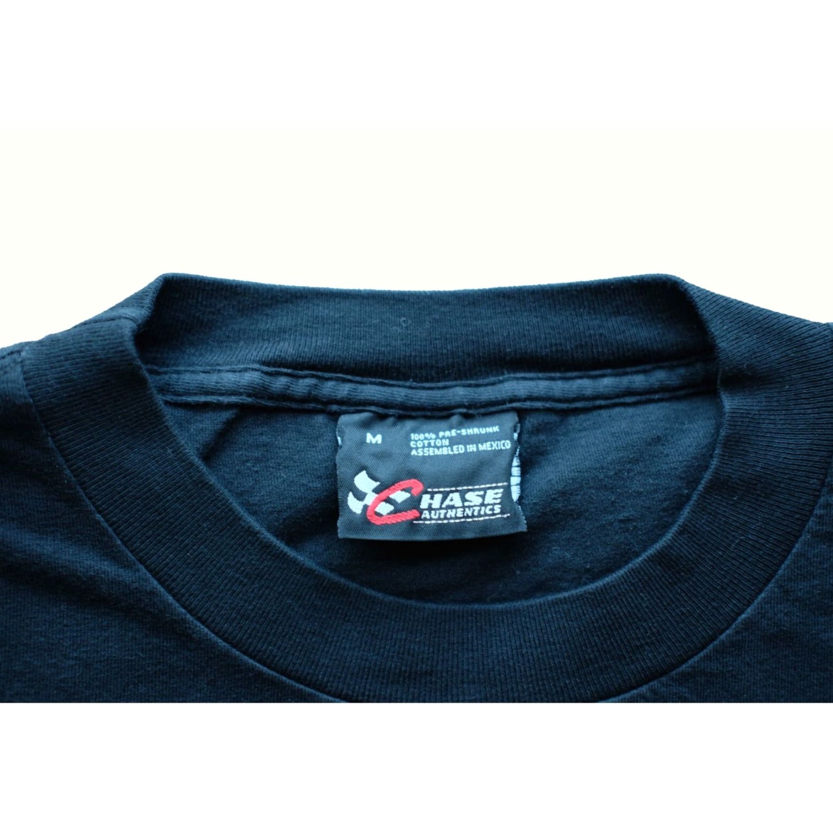 Chase Authentics VINTAGE NASCAR Jeff Gordon Chase Authentics Chevy Ford Racing T Shirt USA Men SZ M Black 90s Cars Retro USA Mens Tee Size US M / EU 48-50 / 2 - 5 Thumbnail