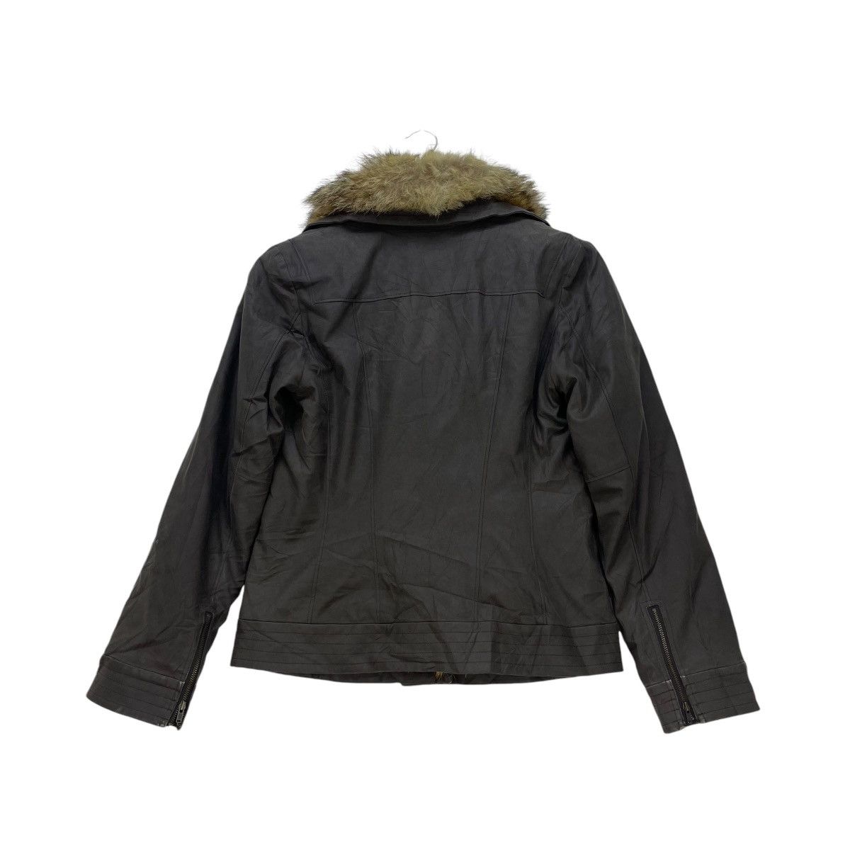 Le Grande Bleu (L.G.B.) × Michel Klein Michel Klein Paris Faux Fur Crop Jacket Size S / US 4 / IT 40 - 6 Thumbnail
