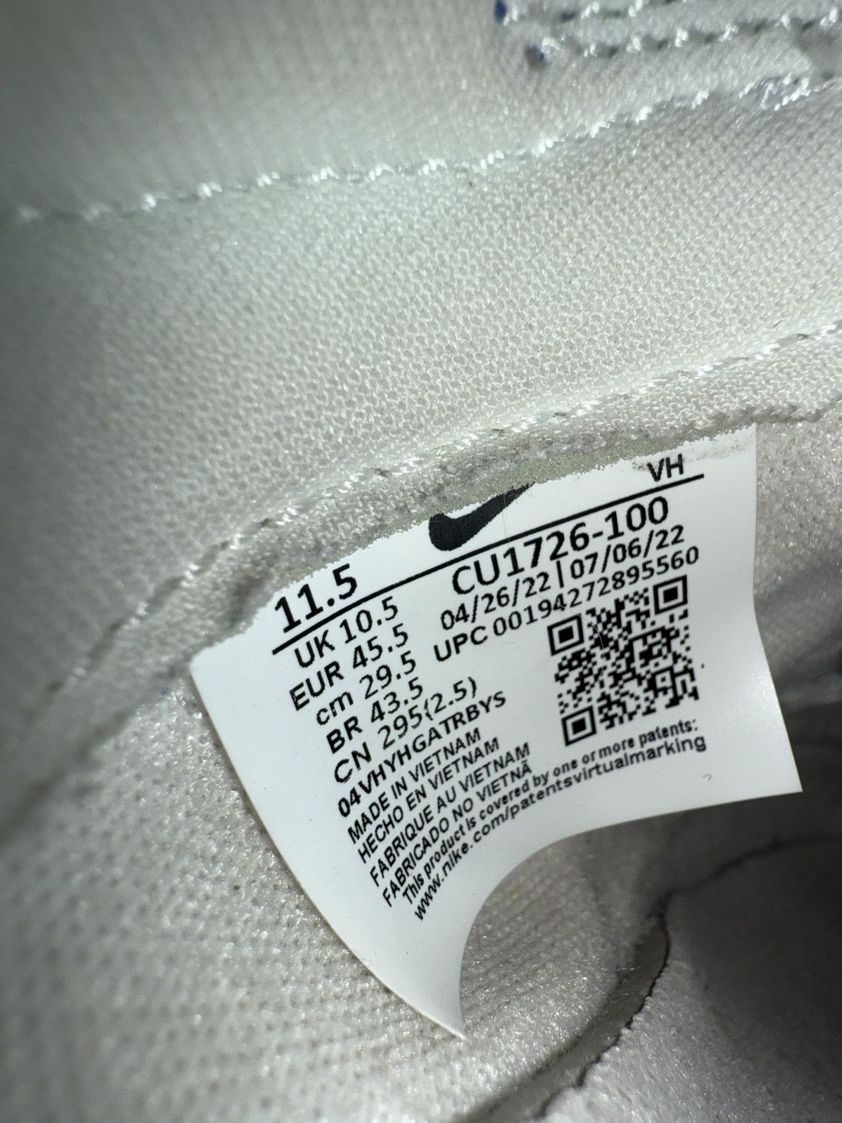 Nike Kentucky dunk low Size US 11.5 / EU 44-45 - 6 Thumbnail