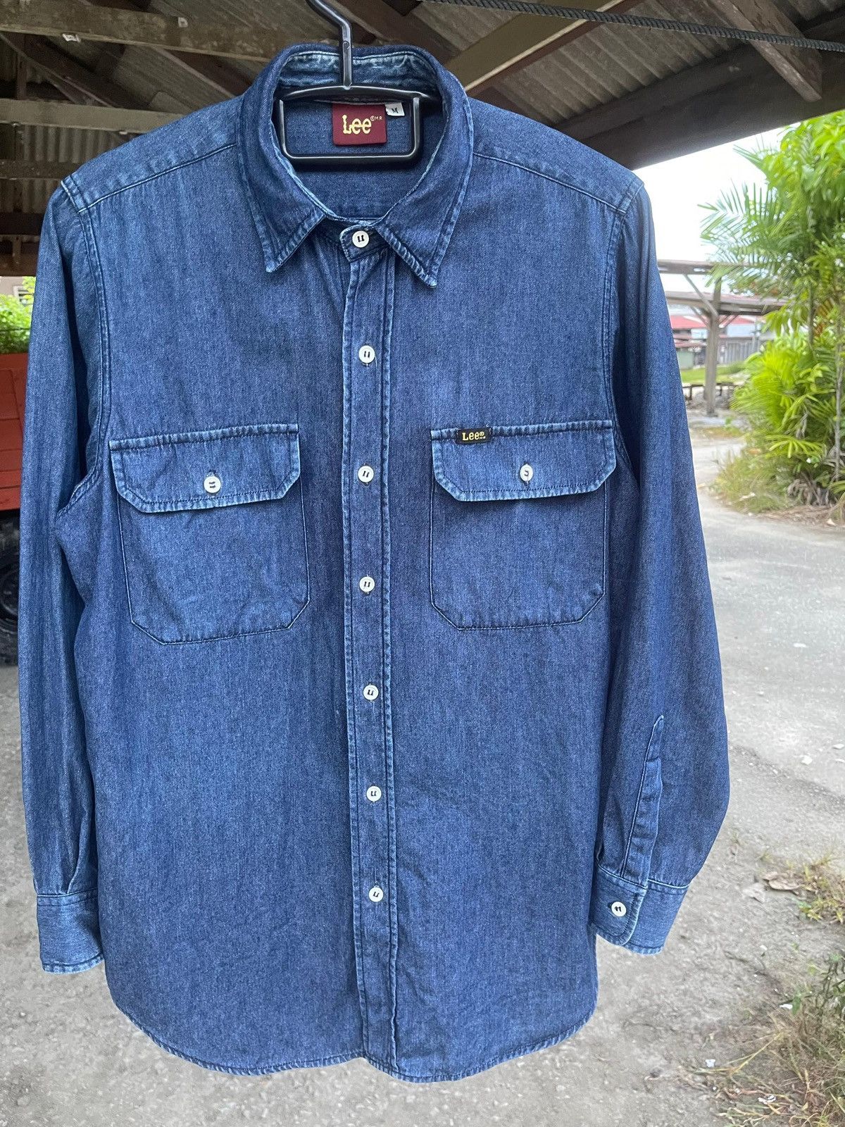 Lee Lee Denim Western Shirt Indigo Size US M / EU 48-50 / 2 - 4 Thumbnail