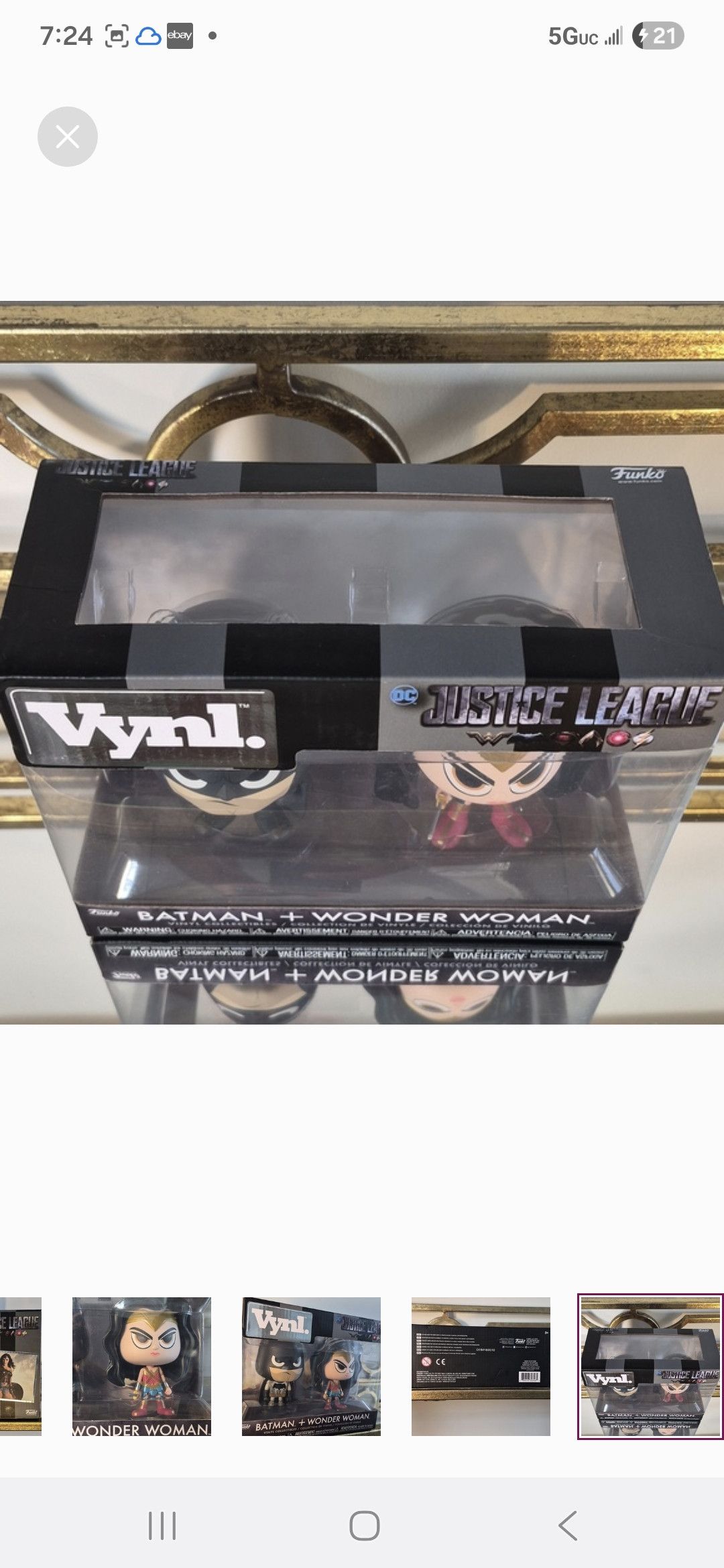 Other Funko Pop Vynl×DC Justice League Batman & WonderWoman Vinyls Size ONE SIZE - 6 Thumbnail