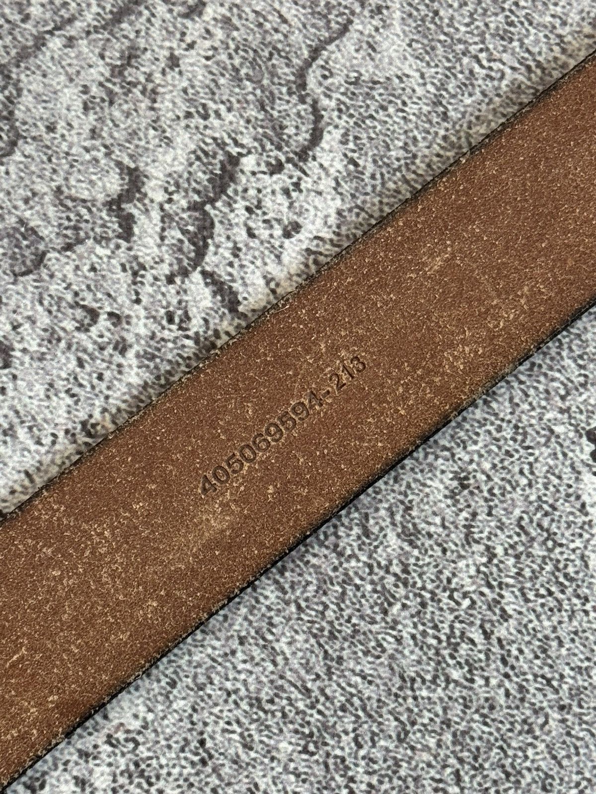 Polo Ralph Lauren × Vintage Polo Ralph Lauren brown leather belt biker cowboy casual Size ONE SIZE - 15 Thumbnail