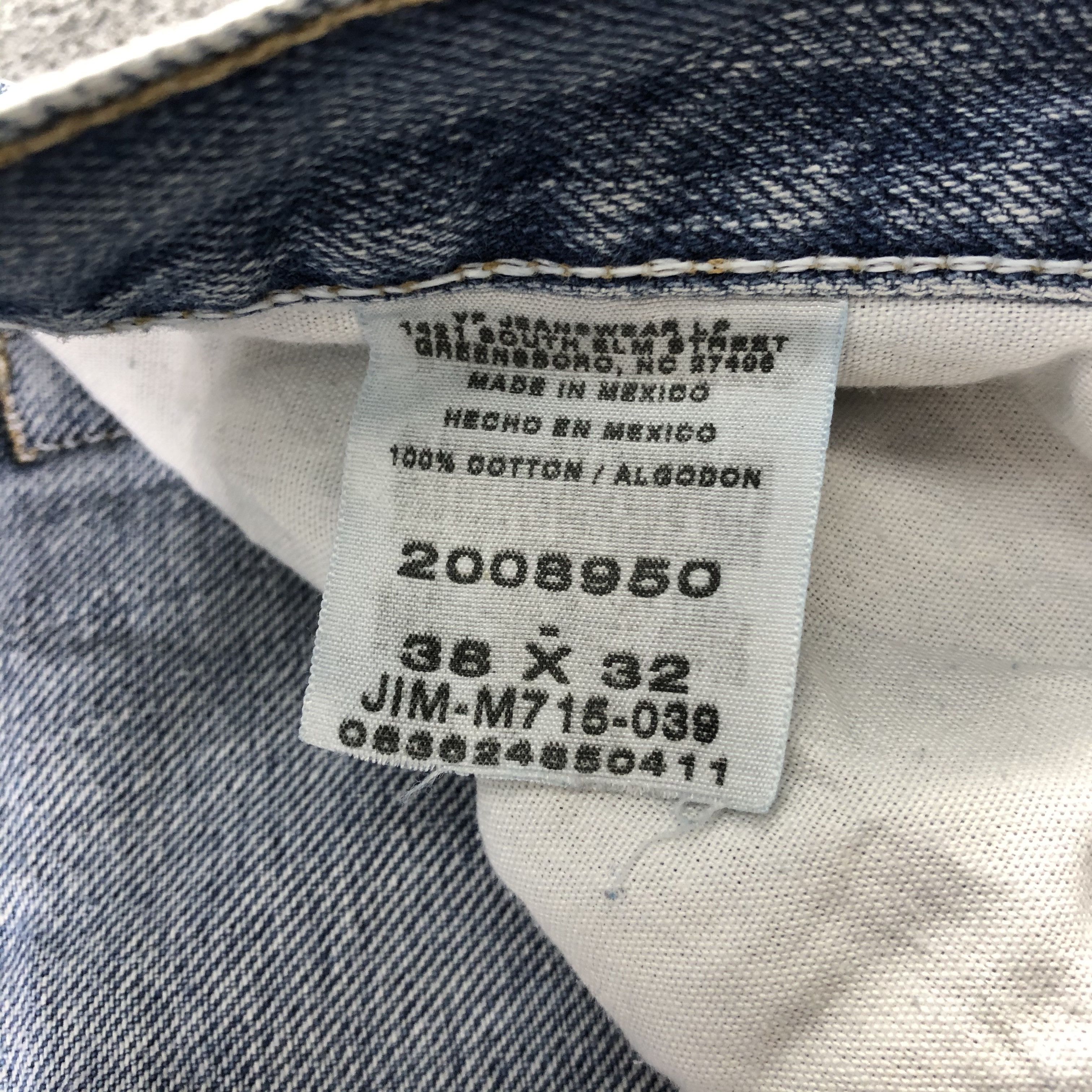 Lee Vintage Blue Wash Lee Jeans-J1573 Size US 38 / EU 54 - 13 Thumbnail