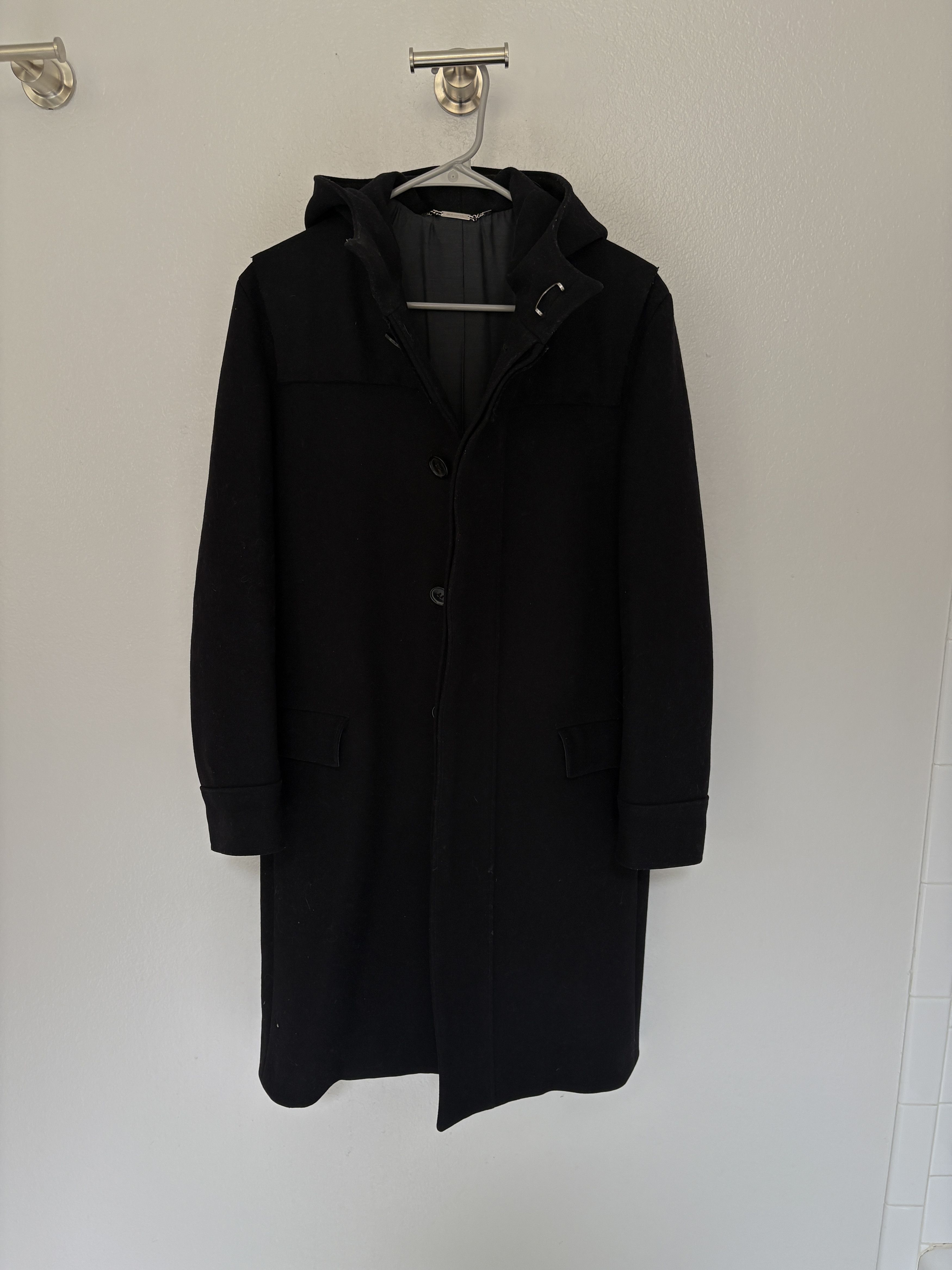Dior × Hedi Slimane FW06 Dior Homme Runway Duffle Coat Short